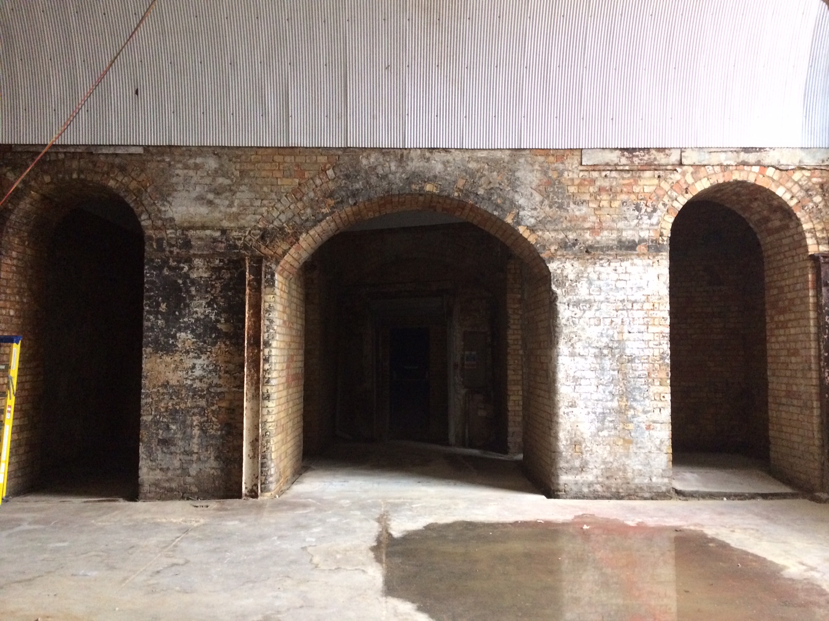 Rustic venue with exposed brick arches for creative events in Bermondsey.