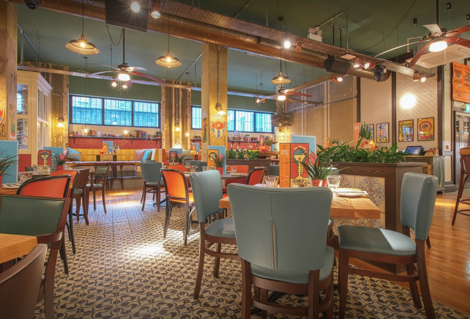 Vibrant venue in Revolucion de Cuba Glasgow for intimate meetings and events.