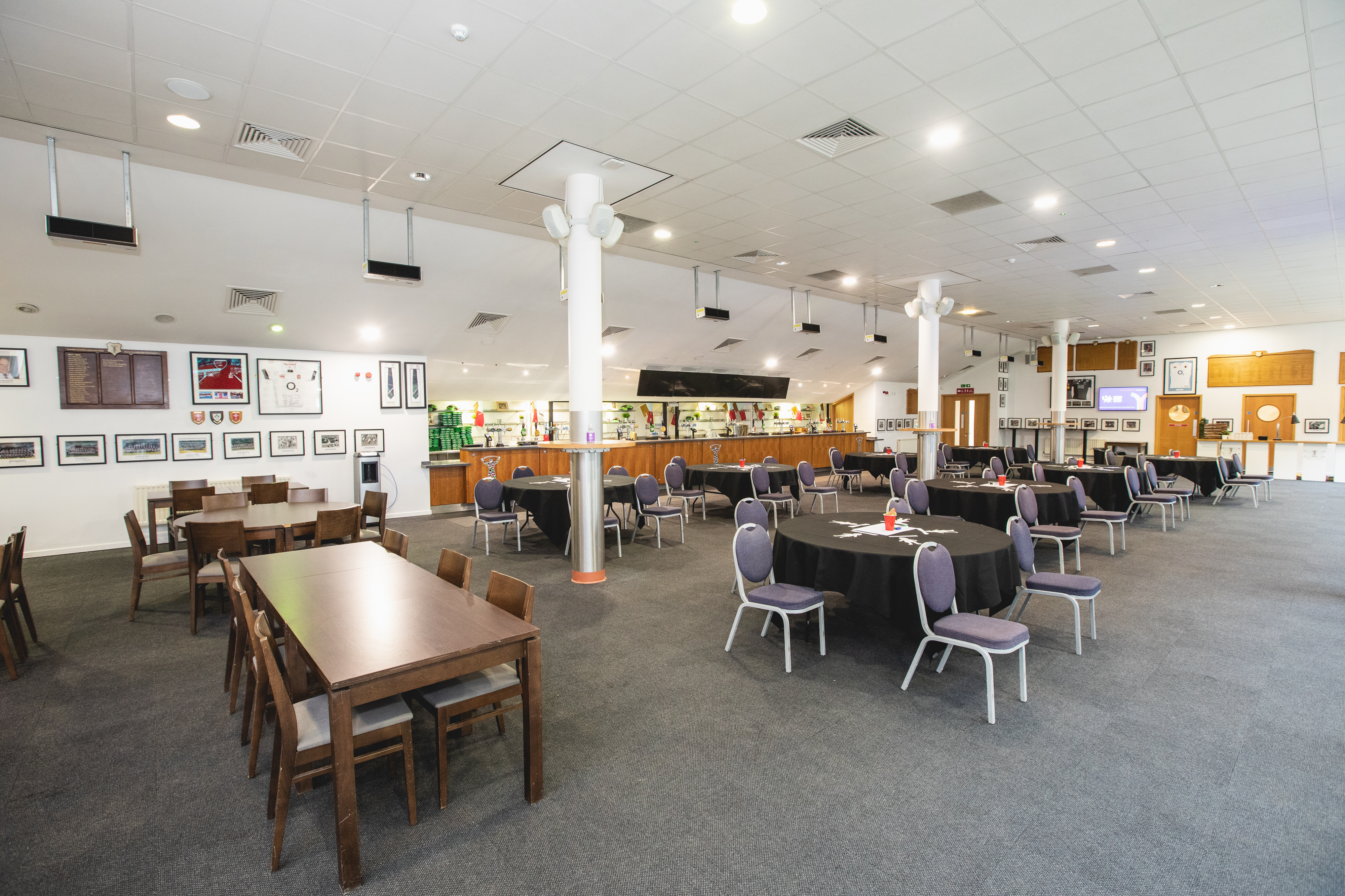 The Honours Bar at Twickenham Stoop, versatile event space for meetings and receptions.