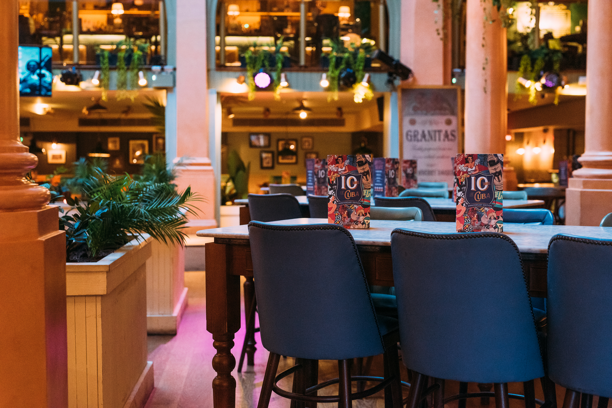 Vibrant event space in Revolution De Cuba Belfast, ideal for networking and gatherings.