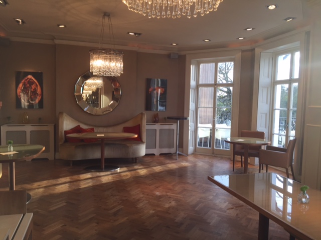 Stylish event space at The Bingham with elegant furnishings for meetings and networking.