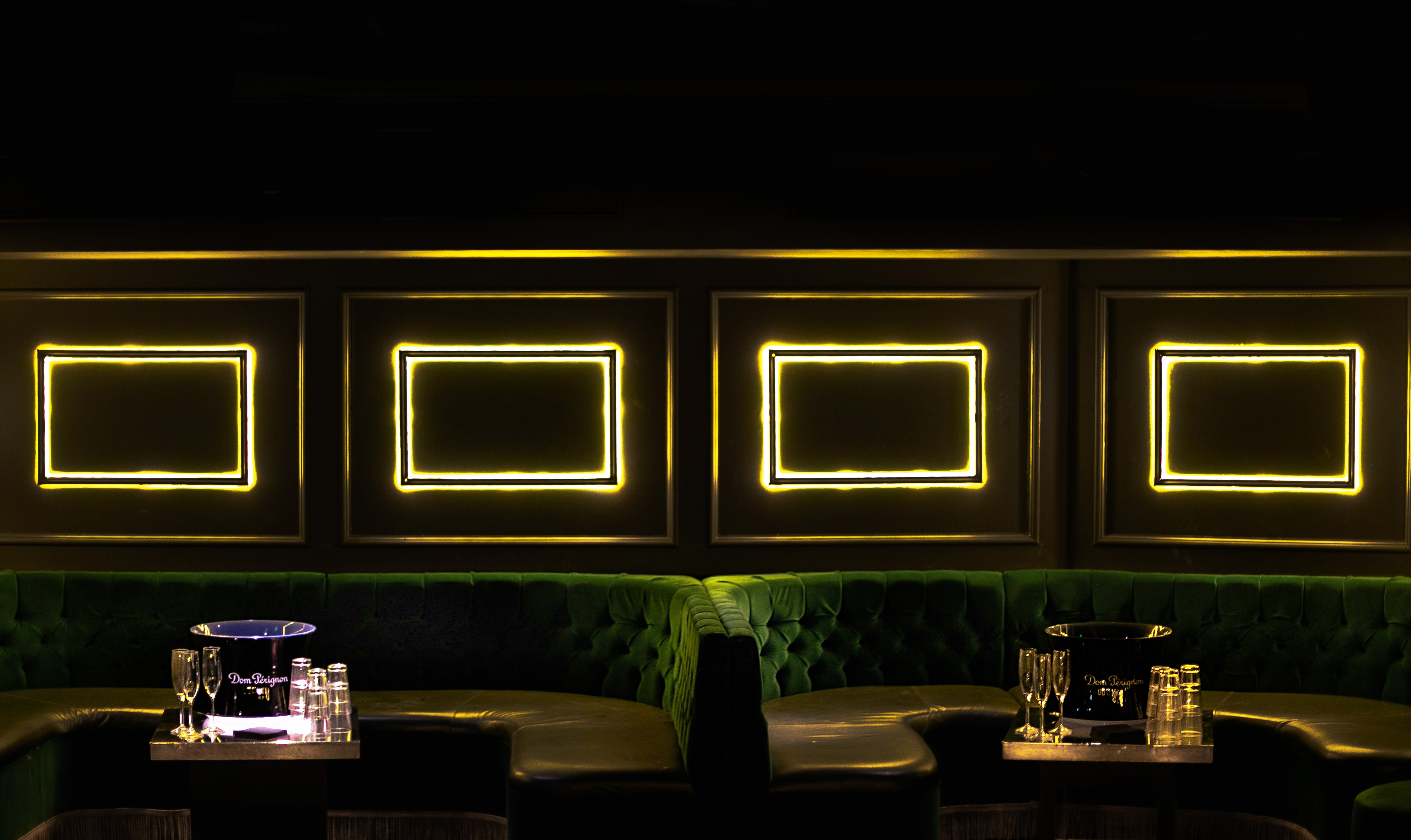 Stylish Green Room lounge at Maddox Club Mayfair, perfect for networking events and gatherings.