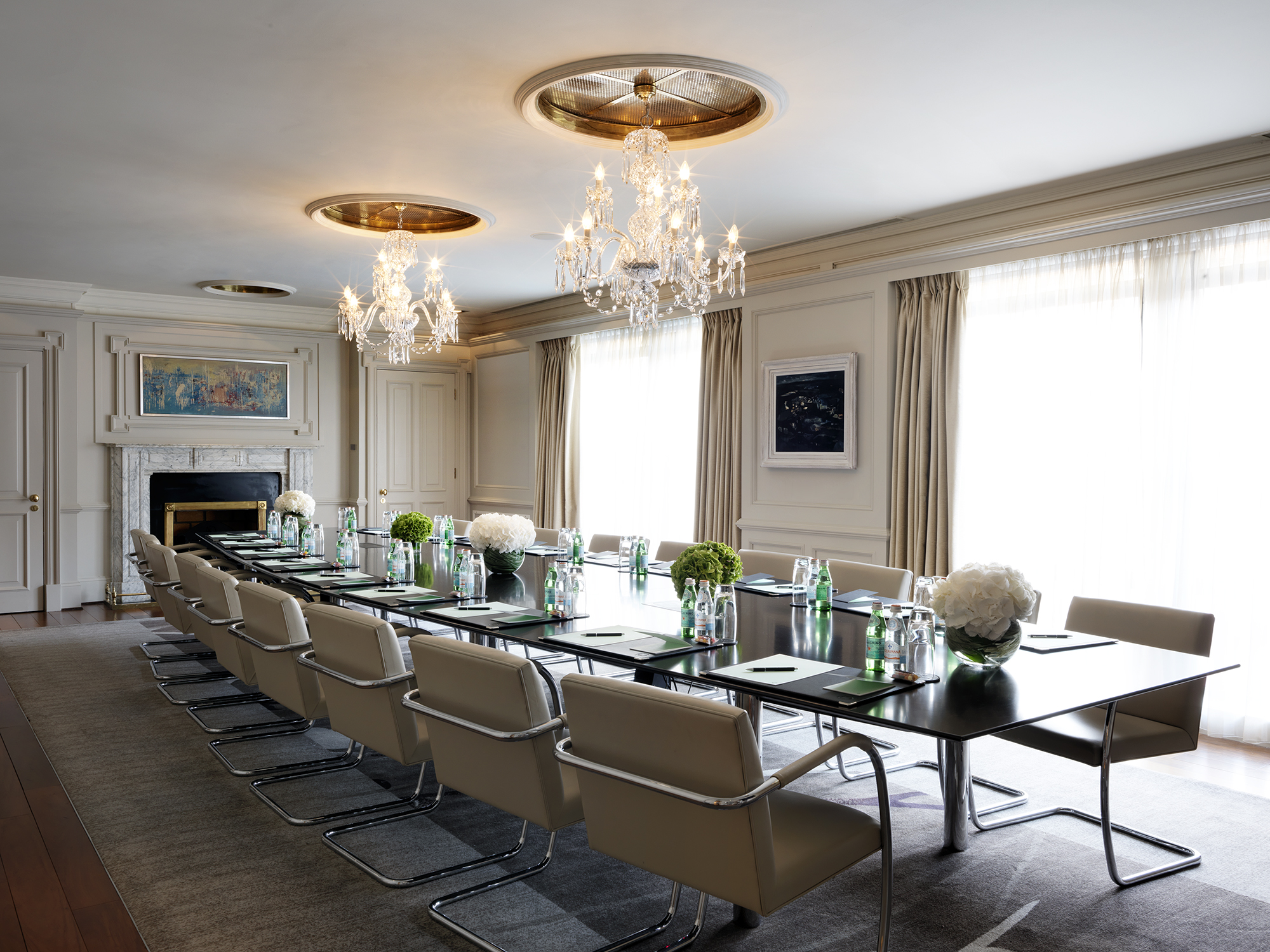 Trinity Suite at The Westbury Hotel, Dublin - elegant meeting room for corporate events.