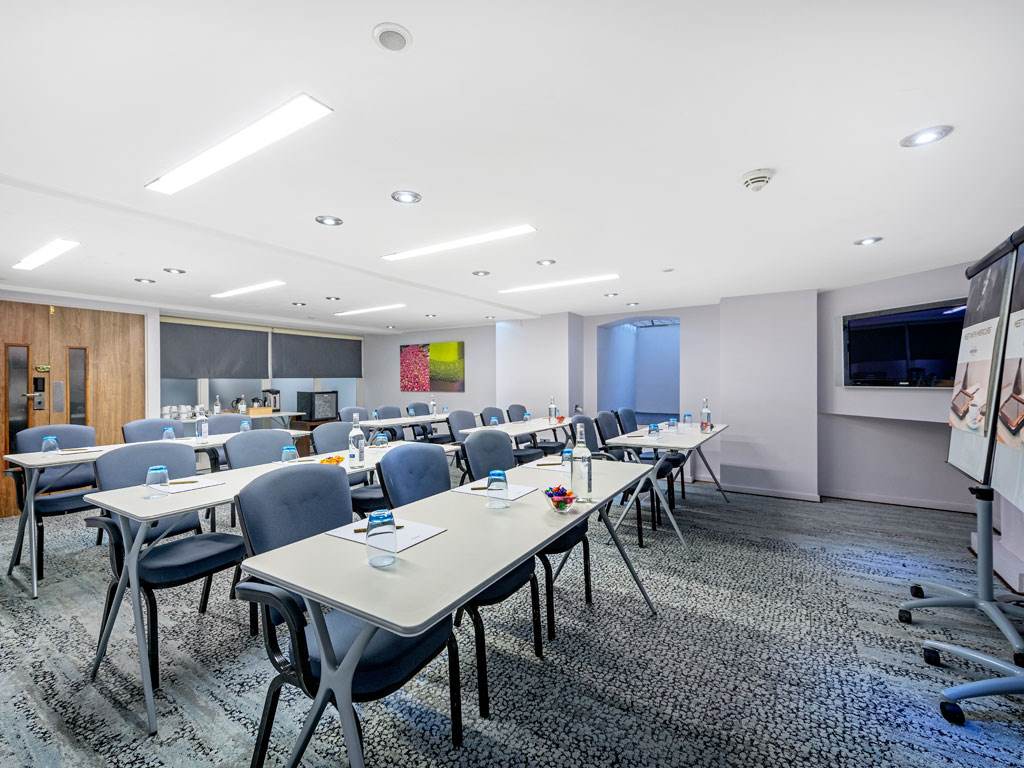 Westbourne Suite Conference Room at Mercure London Paddington, ideal for meetings and events.