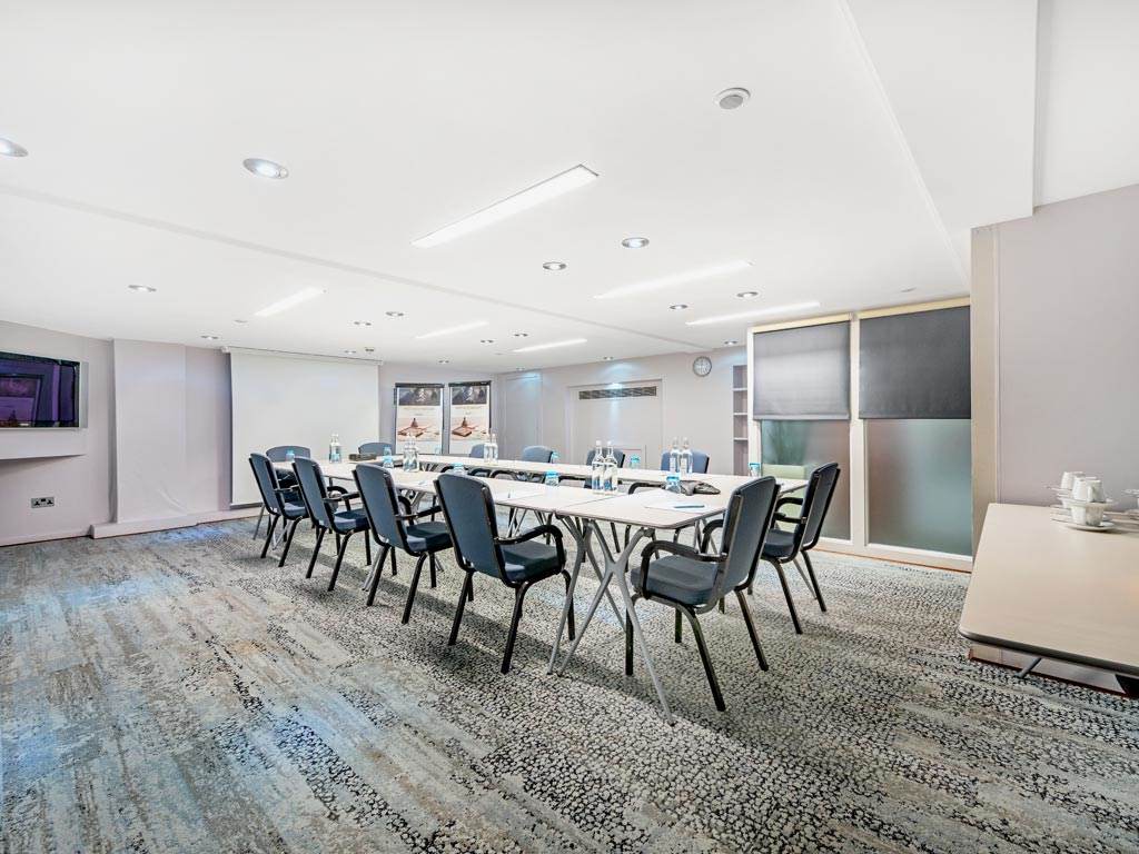 Westbourne Suite Conference Room with ergonomic chairs for corporate meetings in London.