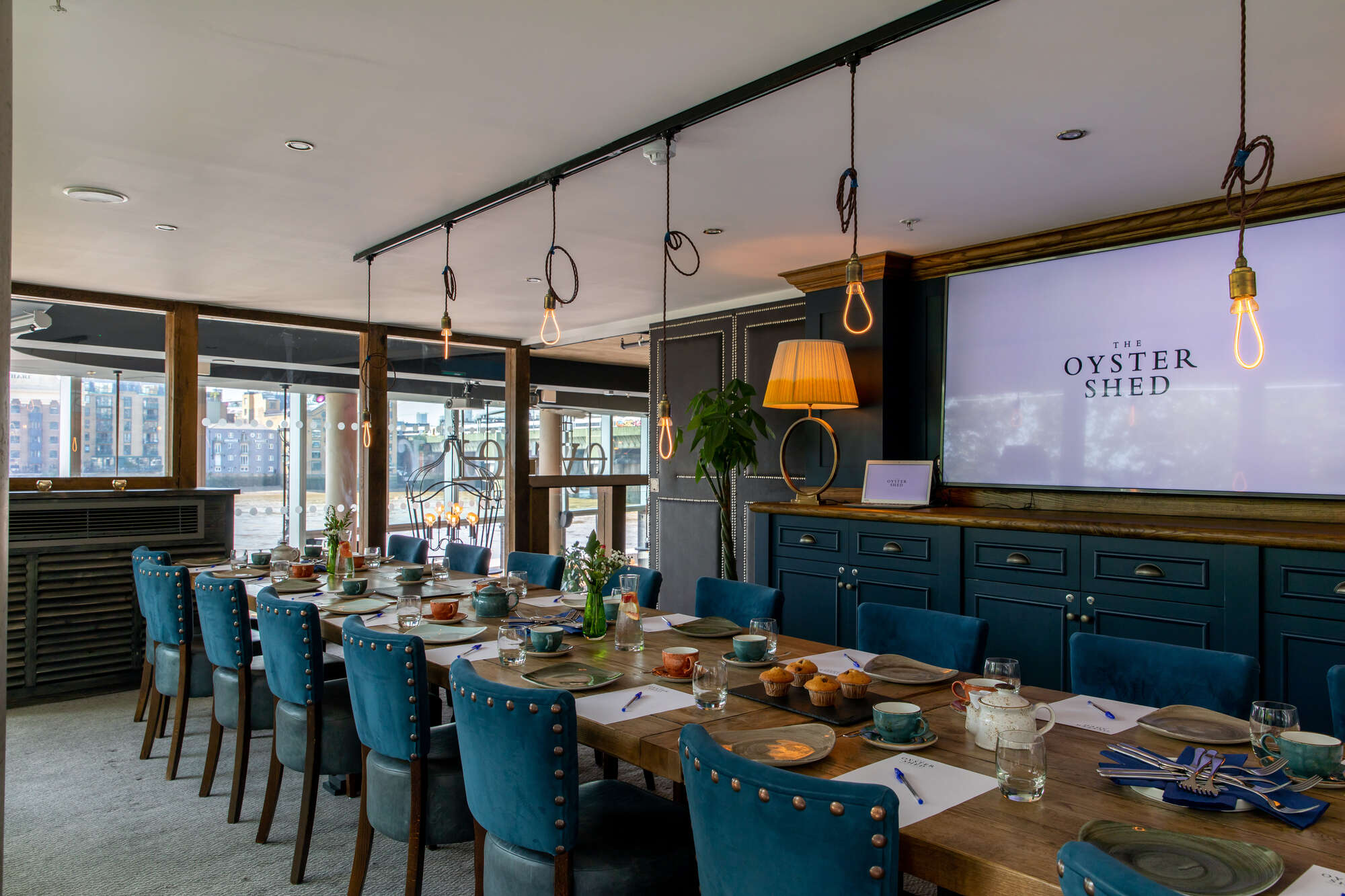 Elegant meeting space at The Captain's Table, ideal for corporate events and workshops.