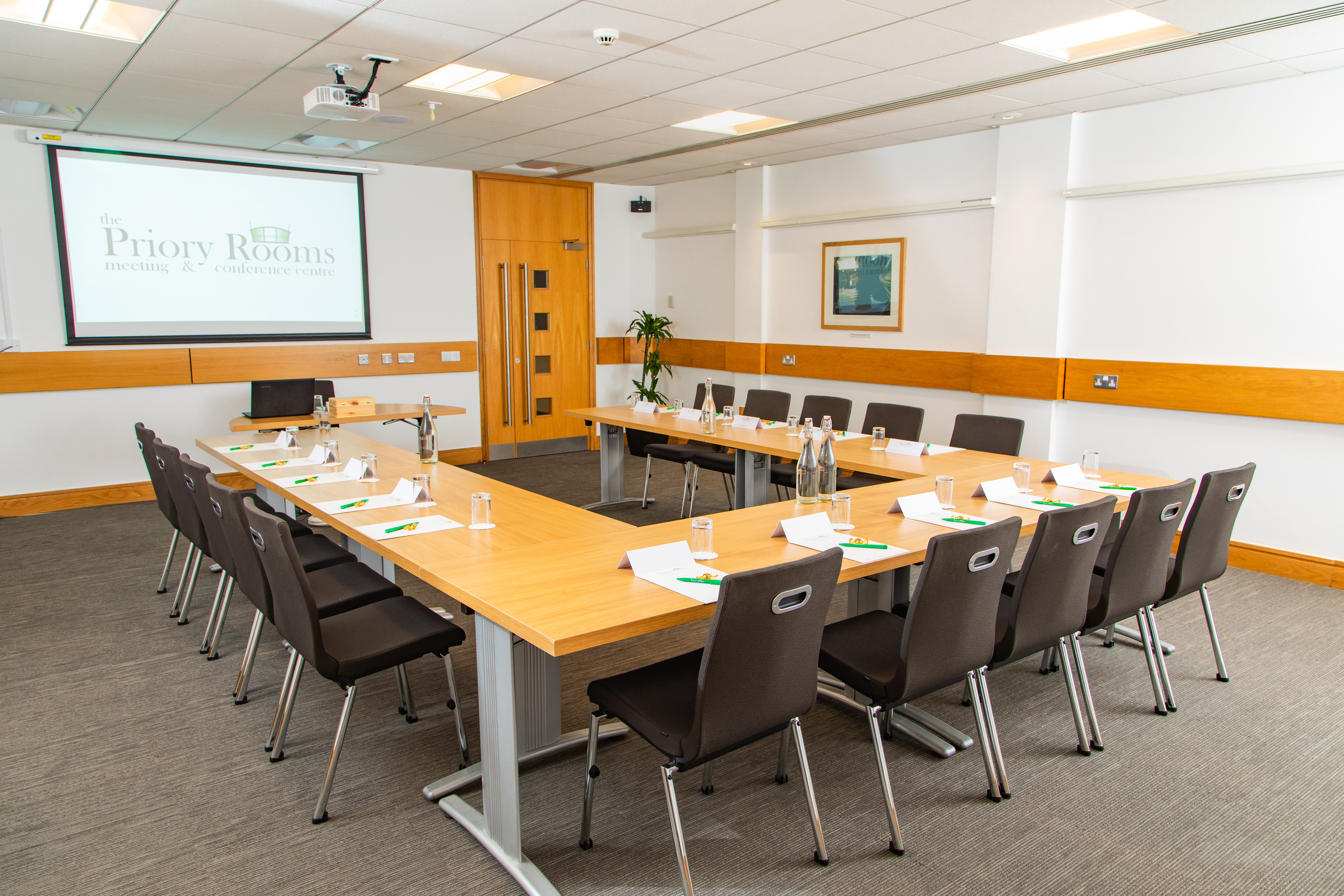 William Penn in a bright meeting room, ideal for corporate events and presentations.