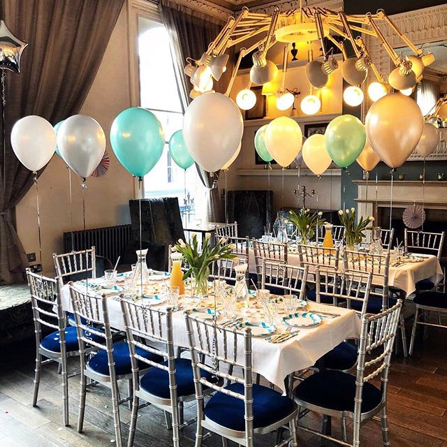 Elegant dining setup in Private Room Blanchard for weddings and celebrations.