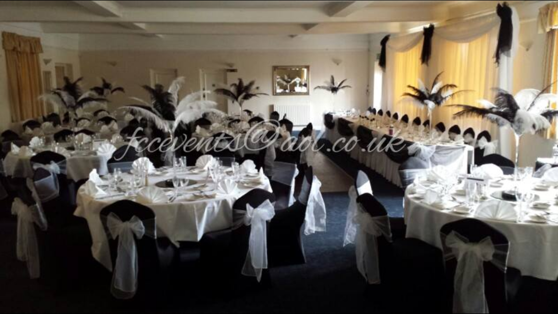 Elegant banquet hall in Best Western Thurrock Hotel, ideal for weddings and corporate events.