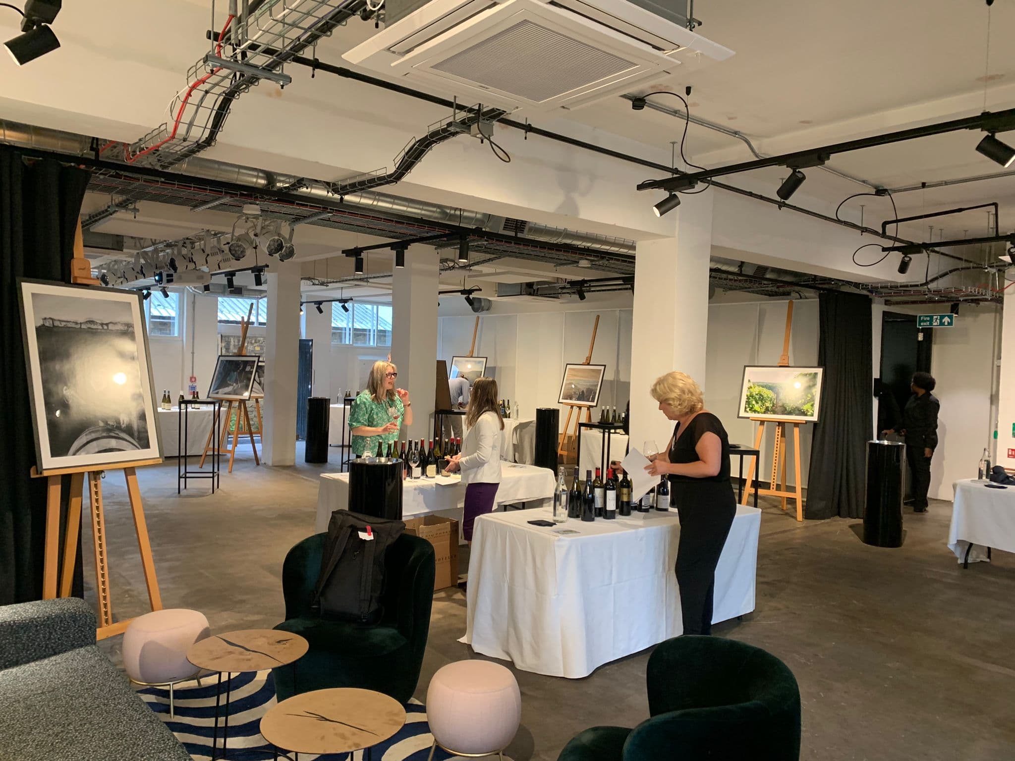 White Space at The Ministry: Industrial-chic art gallery and networking event venue.