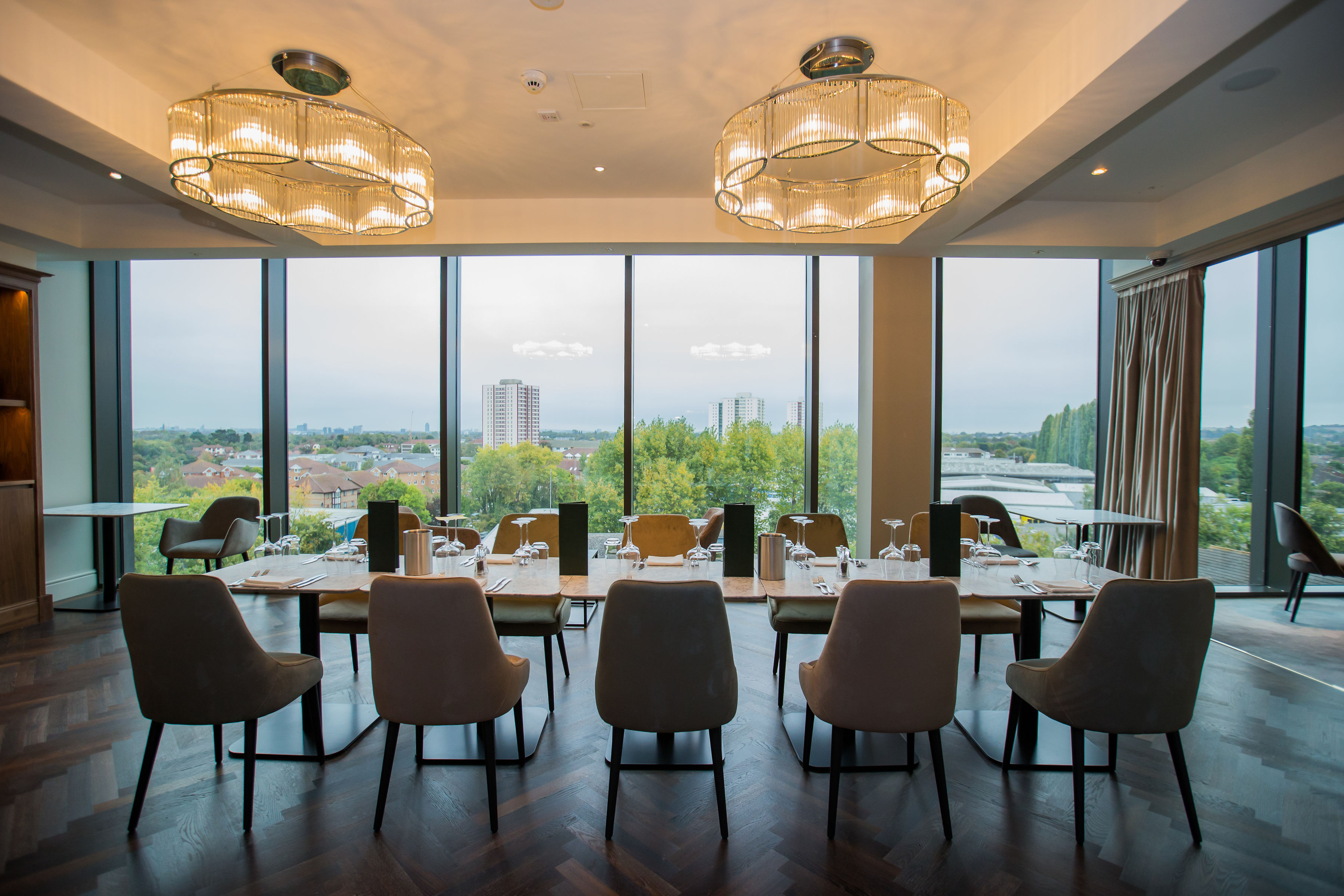 Elegant meeting space in Allianz Stadium, Twickenham for corporate events and gatherings.