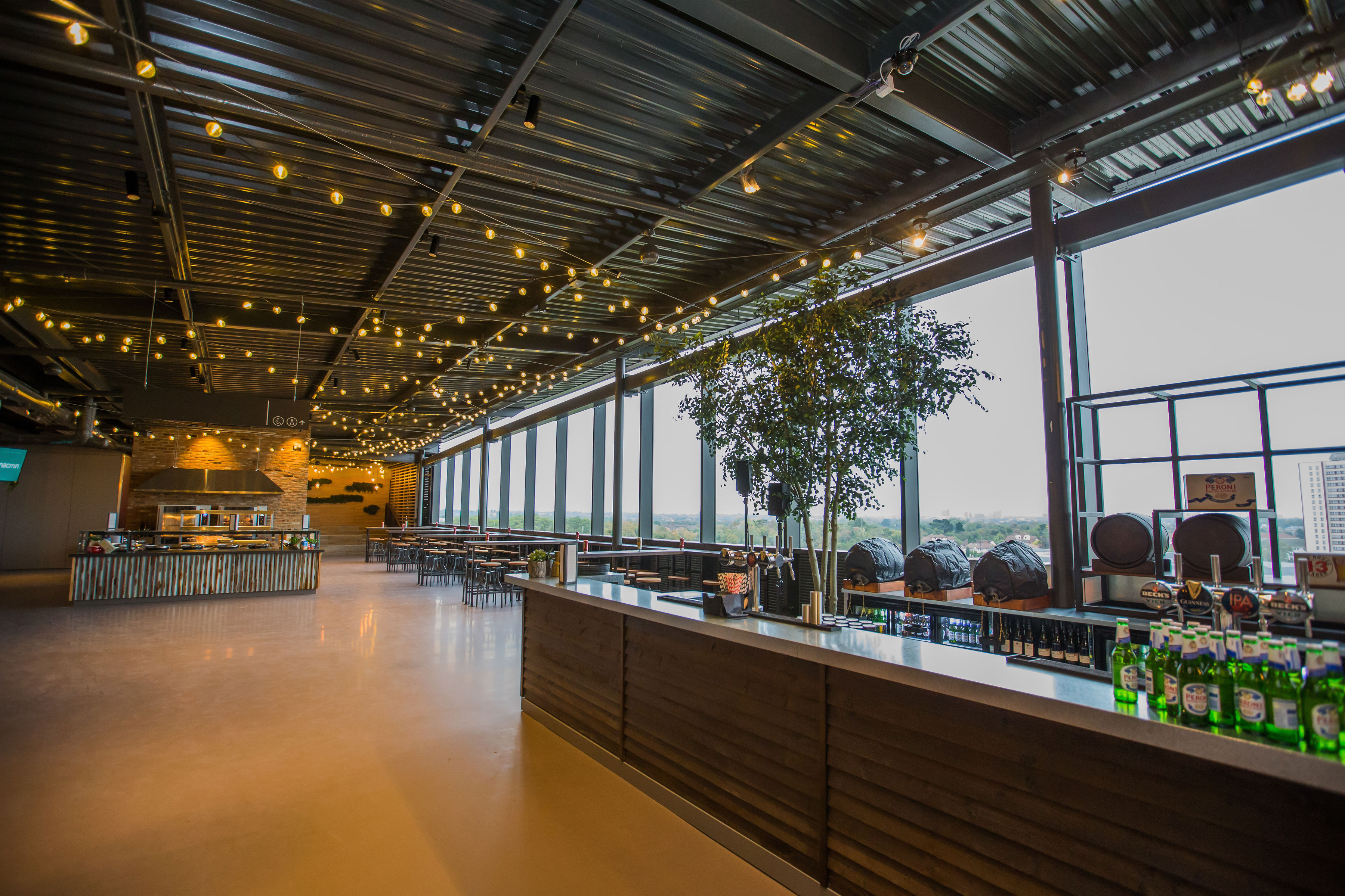 British Airways Rose Garden at Allianz Stadium, Twickenham - ideal for corporate events and celebrations.