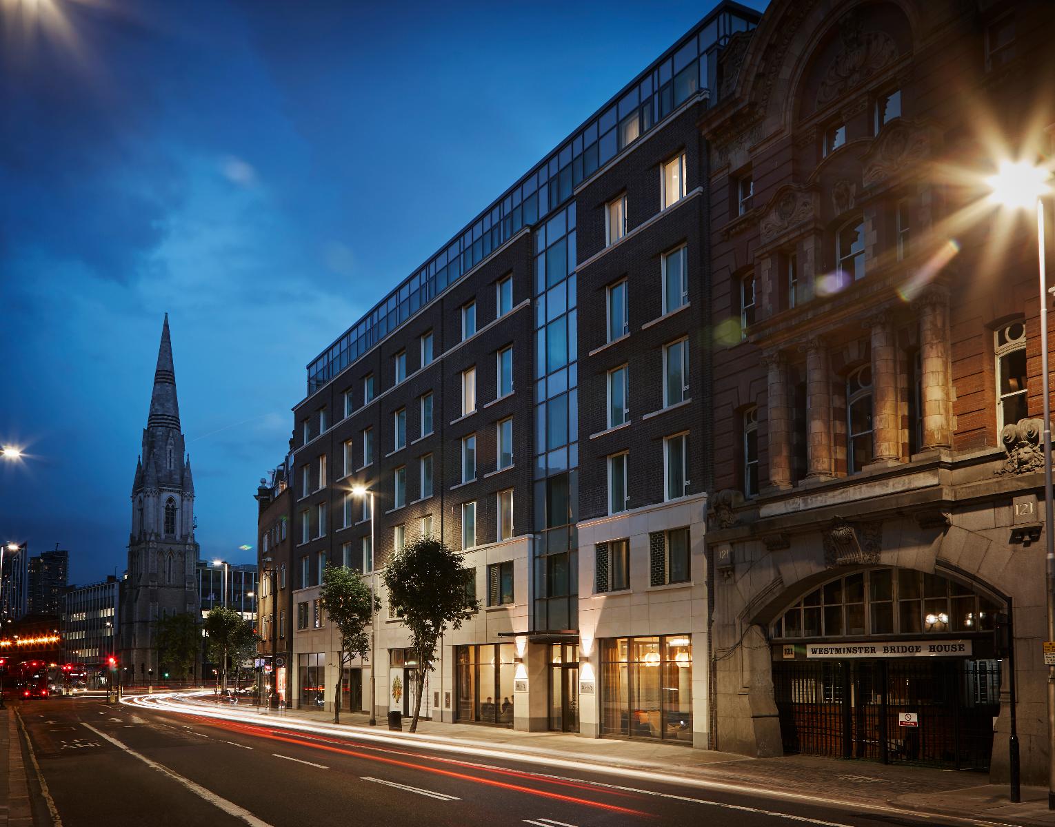 Modern venue The Bar in Marlin Waterloo, ideal for corporate events and gala dinners.