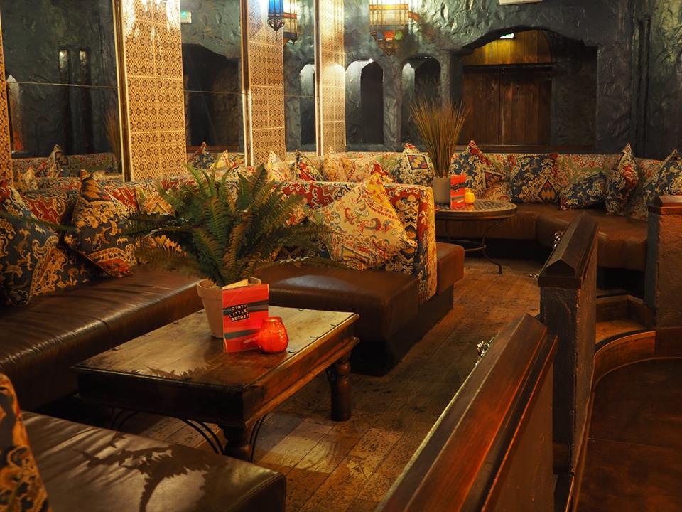 Cozy lounge area with plush seating for networking events and informal meetings.