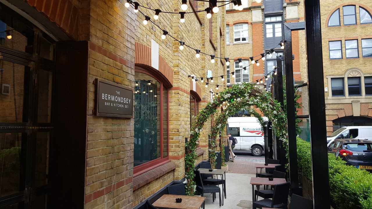 Charming outdoor venue in Bermondsey for intimate gatherings and networking events.