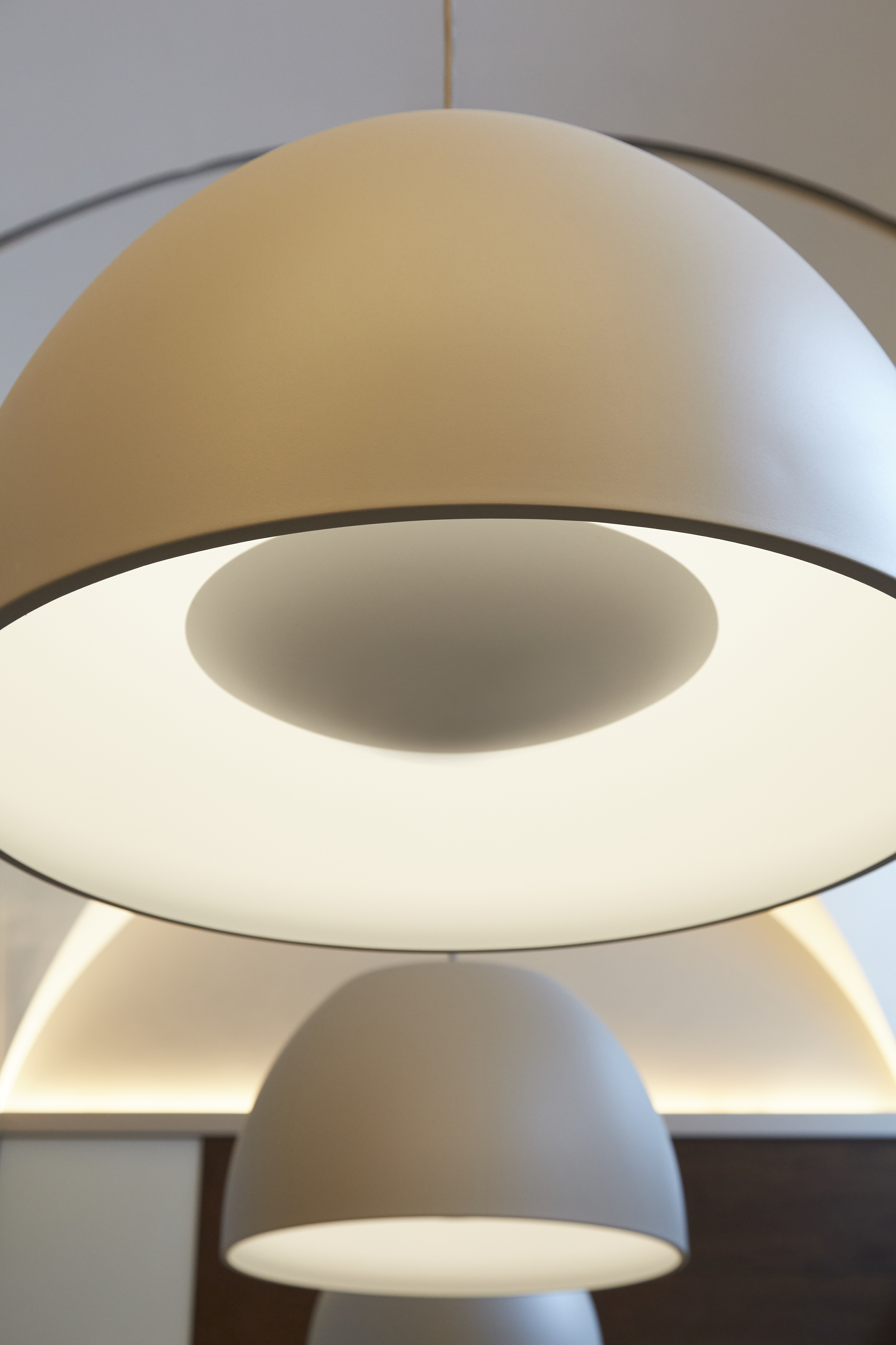 Modern lighting fixture in Camden 2, London Marriott for elegant event ambiance.