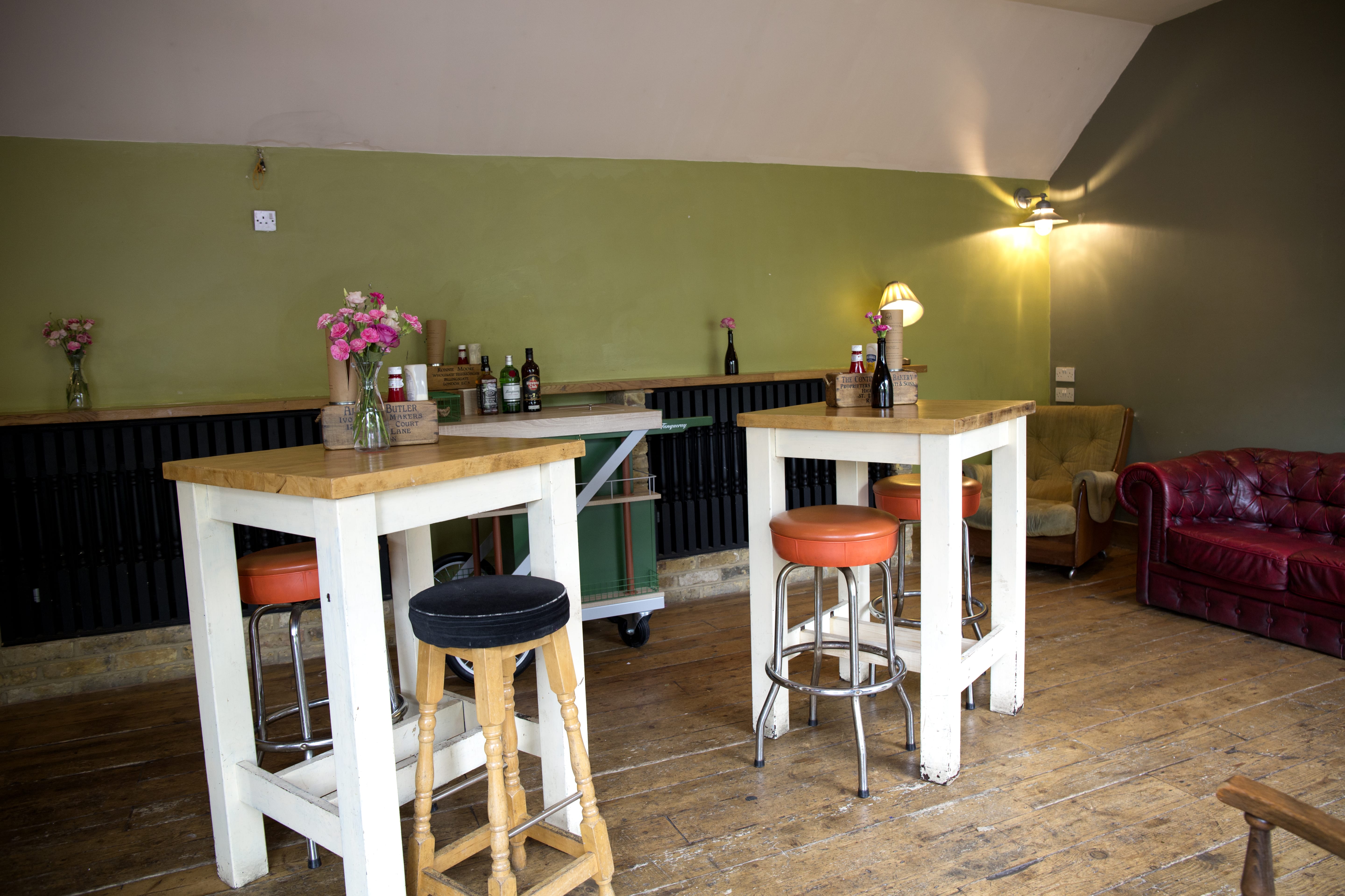 Cozy function room at Watsons General Telegraph for networking events and gatherings.