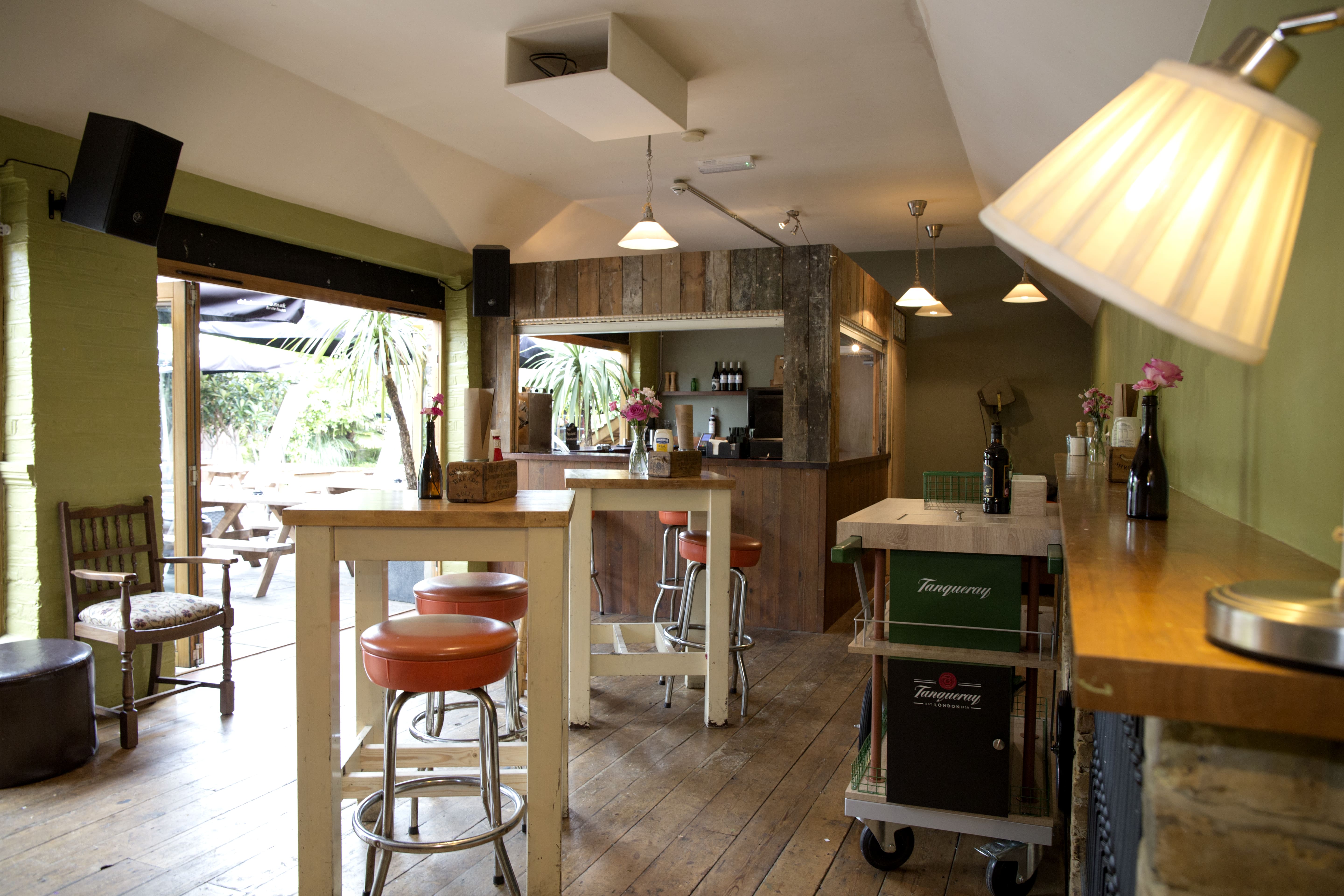 Cozy function room at Watsons General Telegraph for intimate gatherings and events.