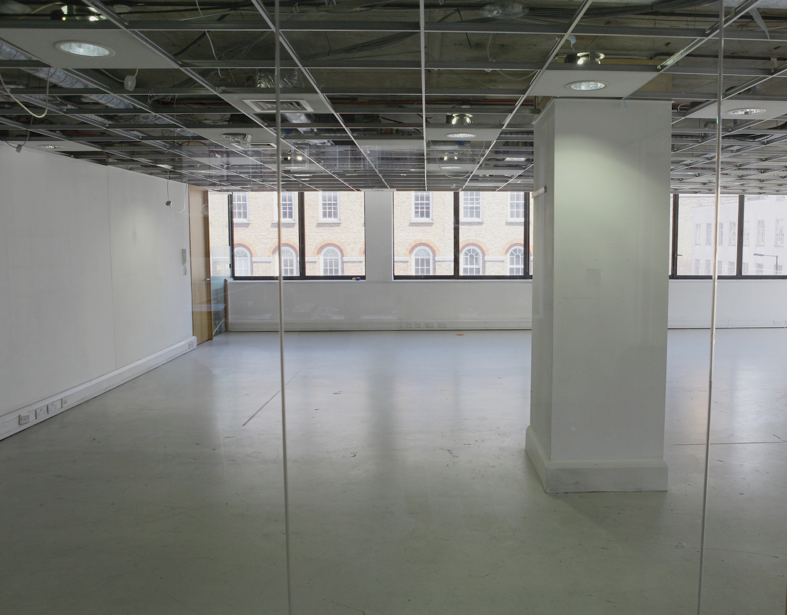 Versatile 2nd Floor event space in V.O LONDON with large windows for natural light.
