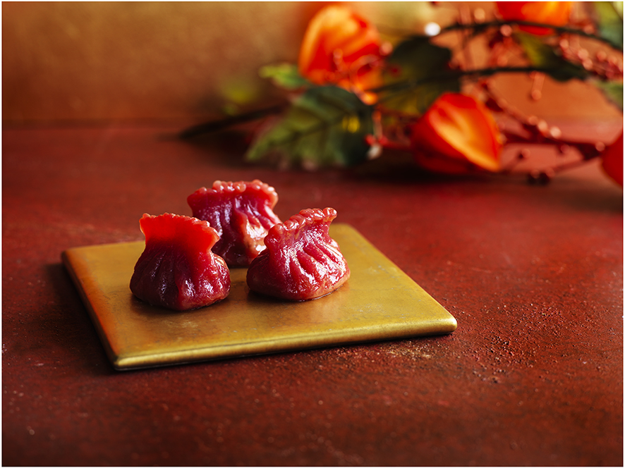 Gourmet dumplings at Chinese New Year party in upscale Southbank venue.