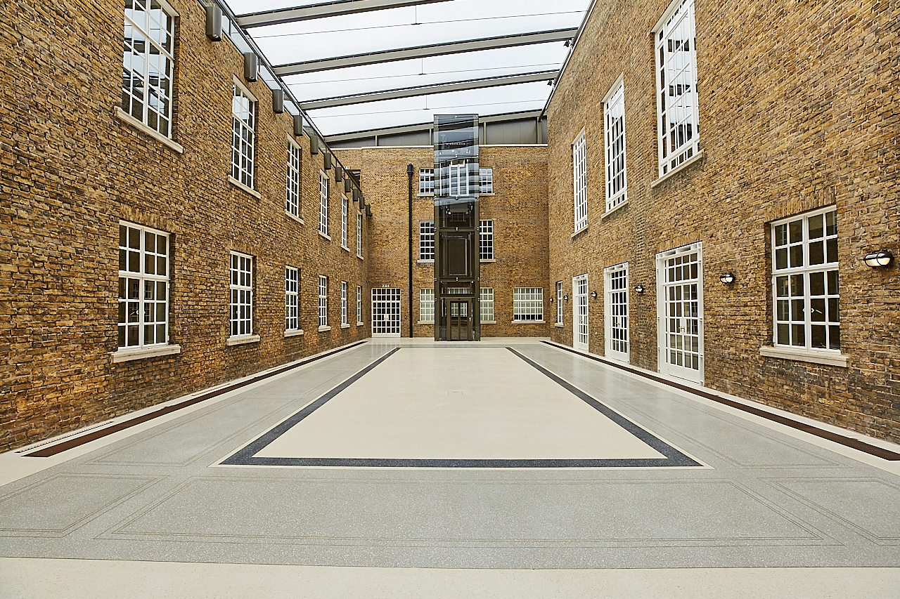 Spacious Atria venue in Hackney Town Hall, ideal for conferences and receptions.