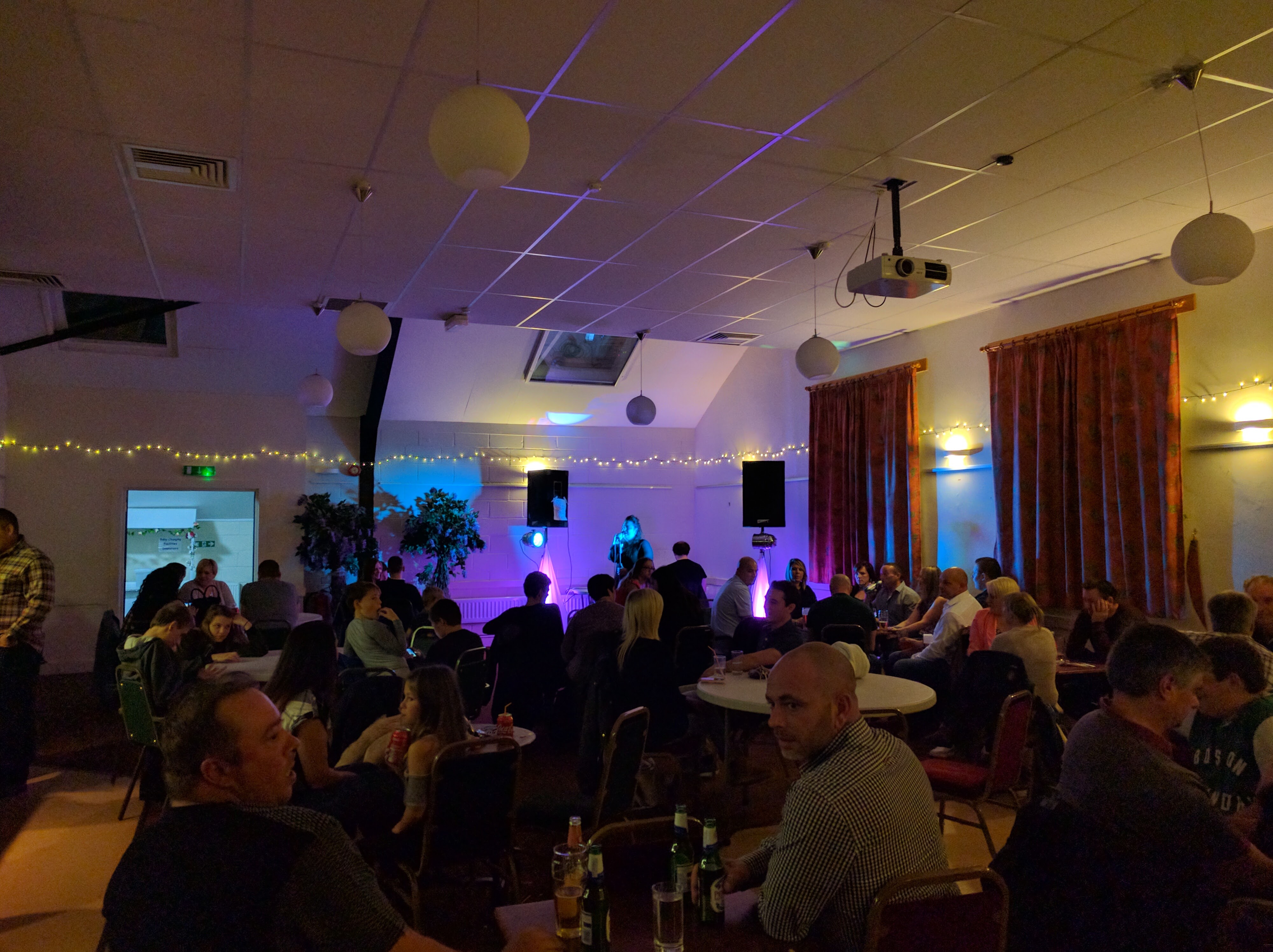 Woodford Suite at Wickham Community Centre, lively event space for networking and gatherings.