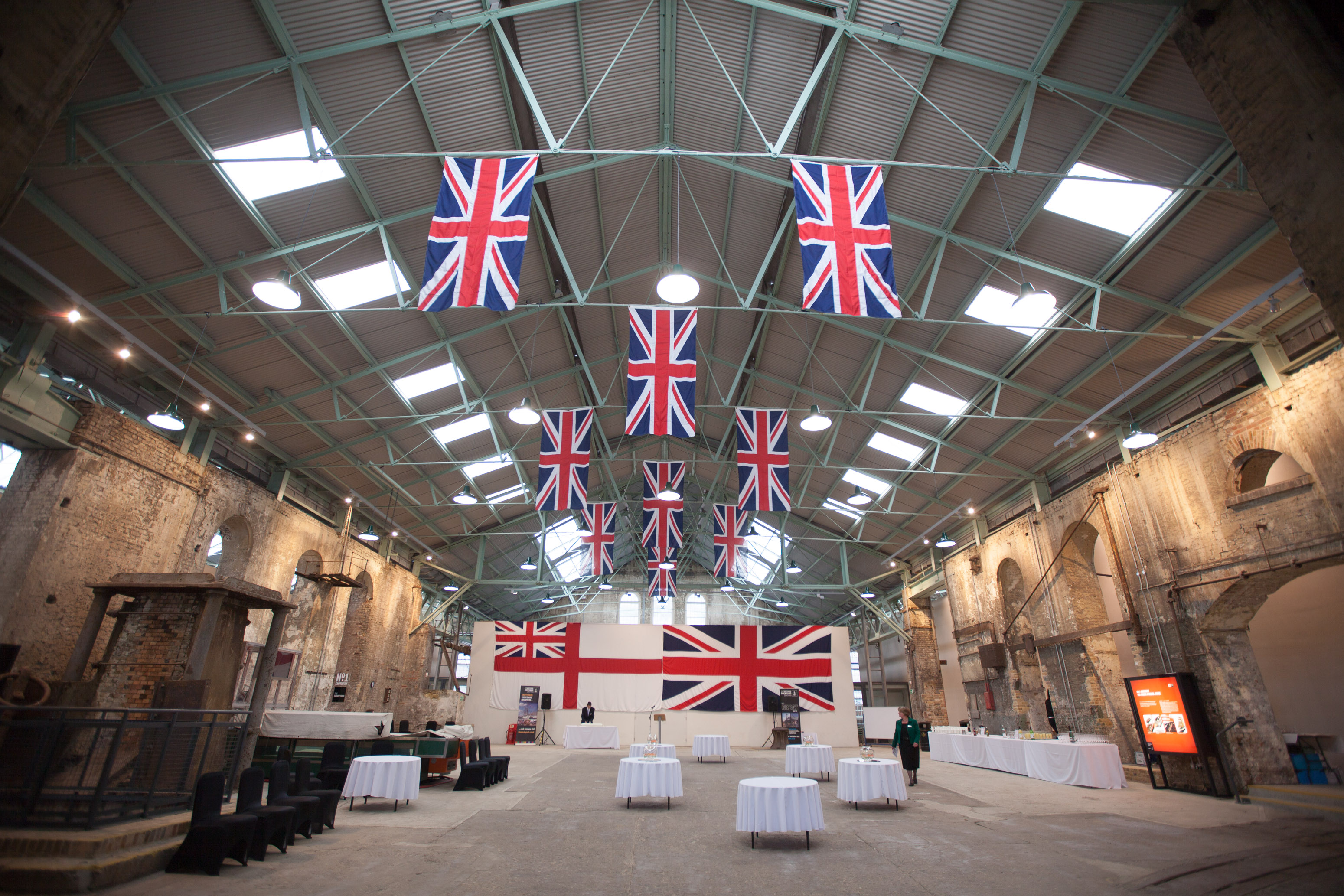 The Commissioner's House & Gardens venue with high ceilings for events in Historic Dockyard.