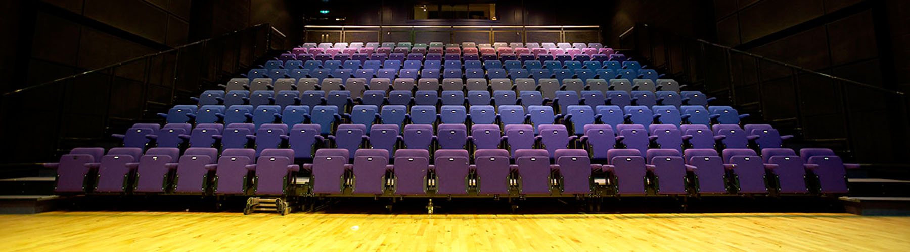 Birmingham Hippodrome auditorium with tiered seating for conferences and presentations