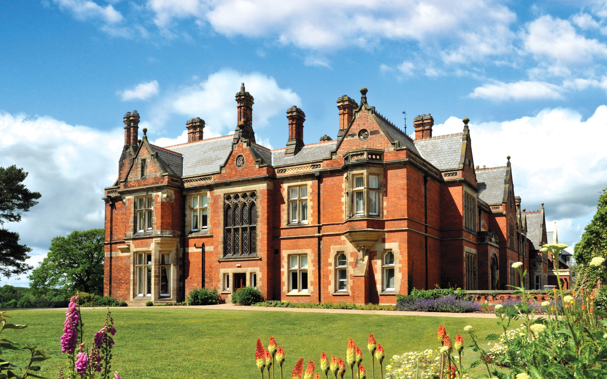 Rockliffe Suite at Rockliffe Hall, elegant mansion for weddings and corporate events.