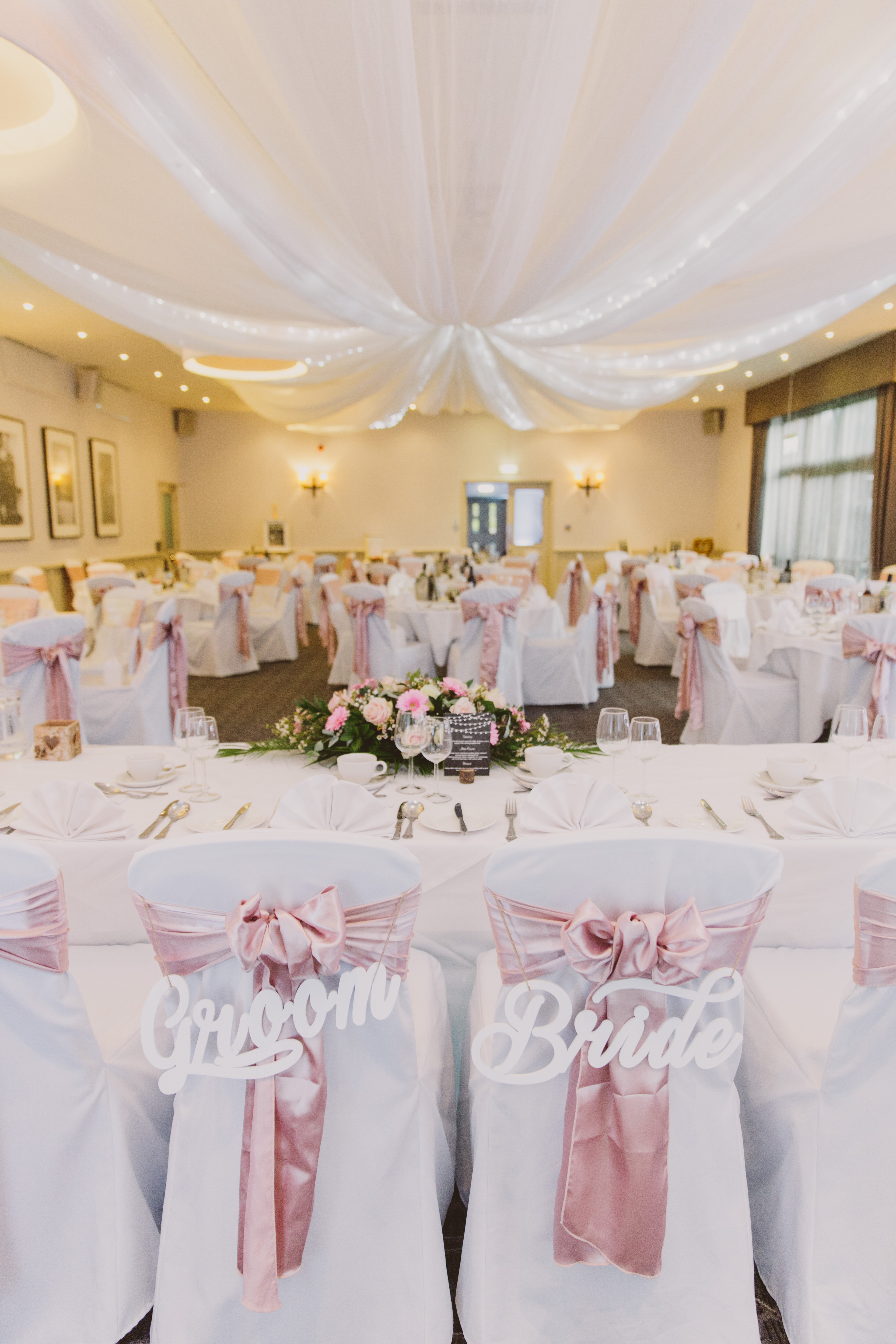 Elegant event space at The Arden, New Place Hotel, ideal for weddings and gatherings.