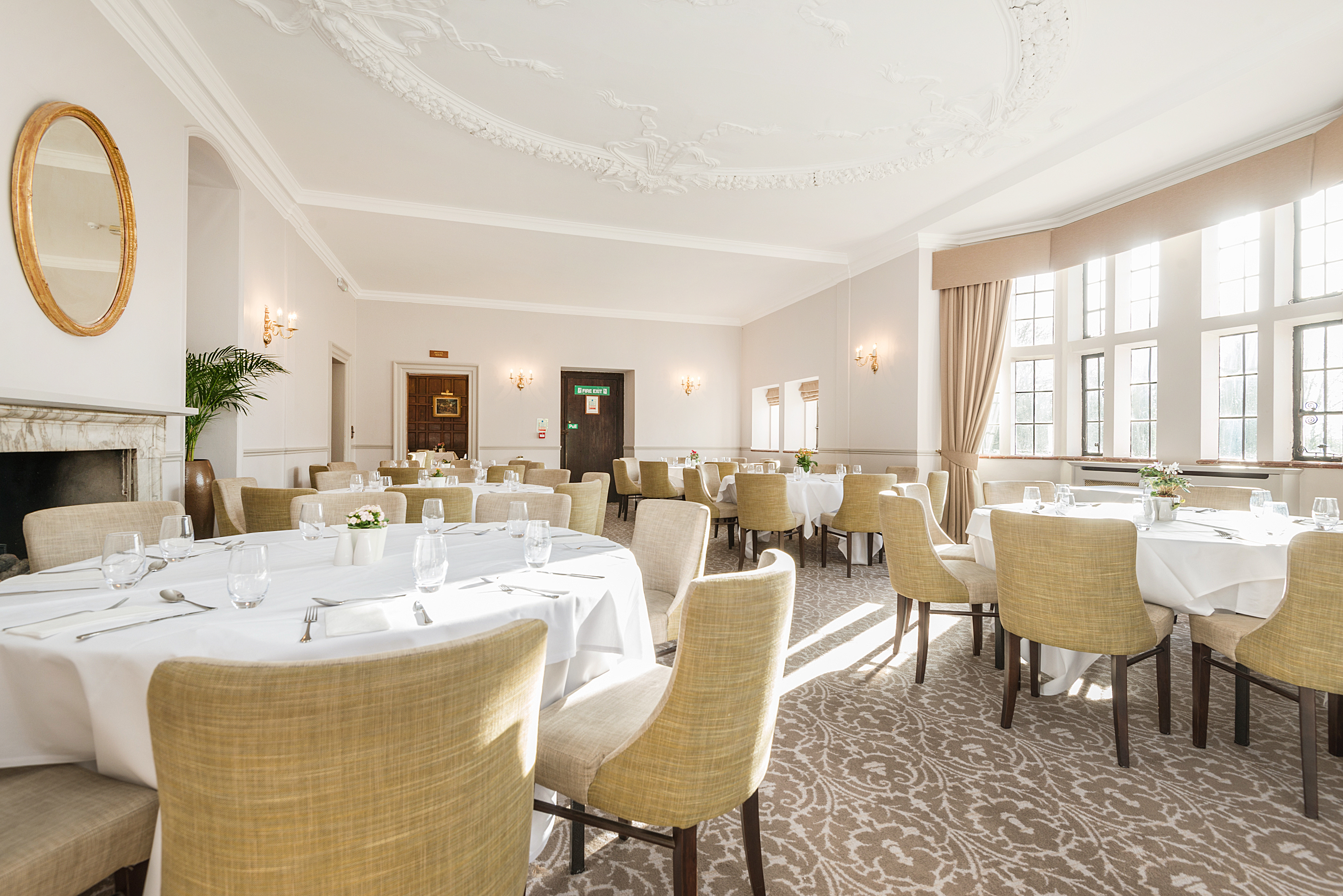 Elegant event space in New Place Hotel, Hampshire for corporate meetings and gatherings.