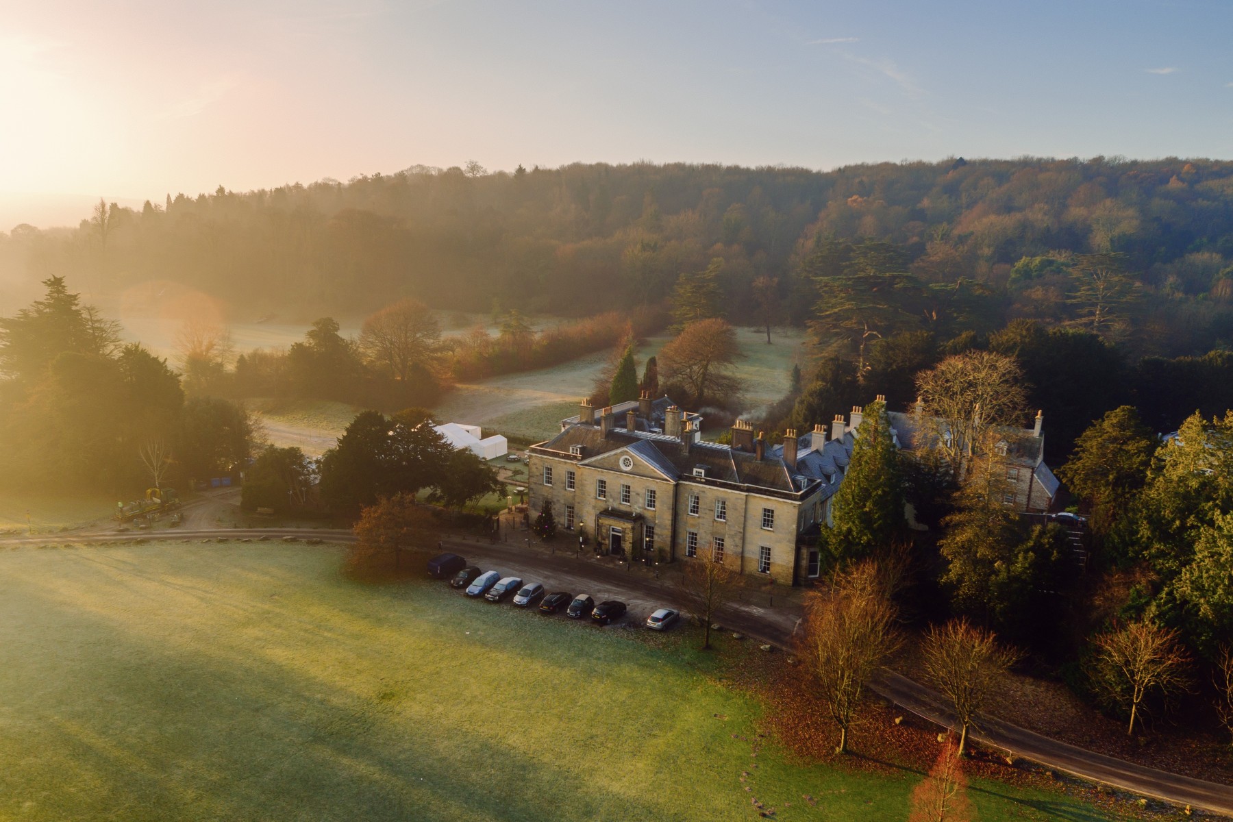 Stunning country estate venue for upscale meetings and corporate events.