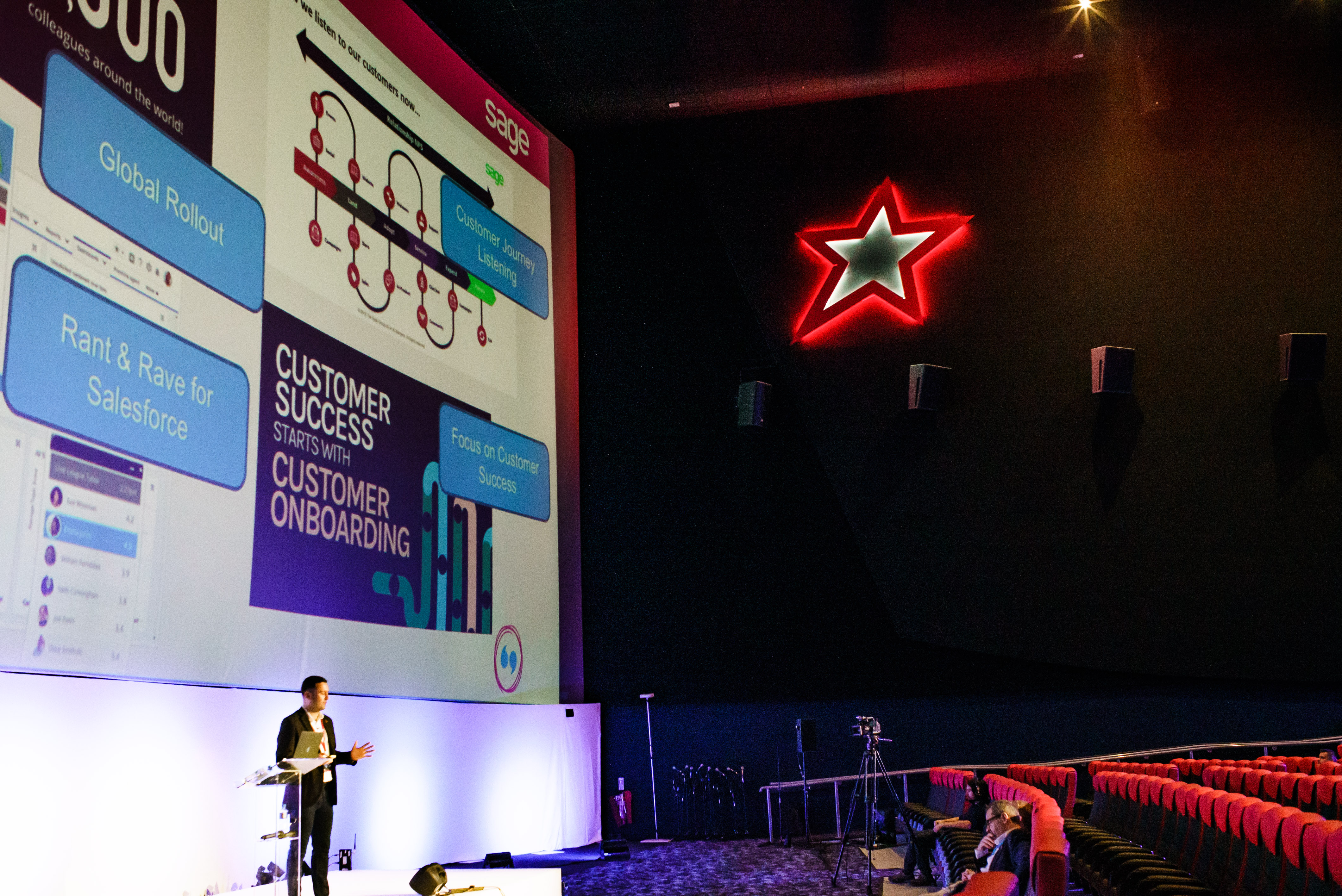 Superscreen at Cineworld O2 Greenwich with engaging visuals for impactful events.