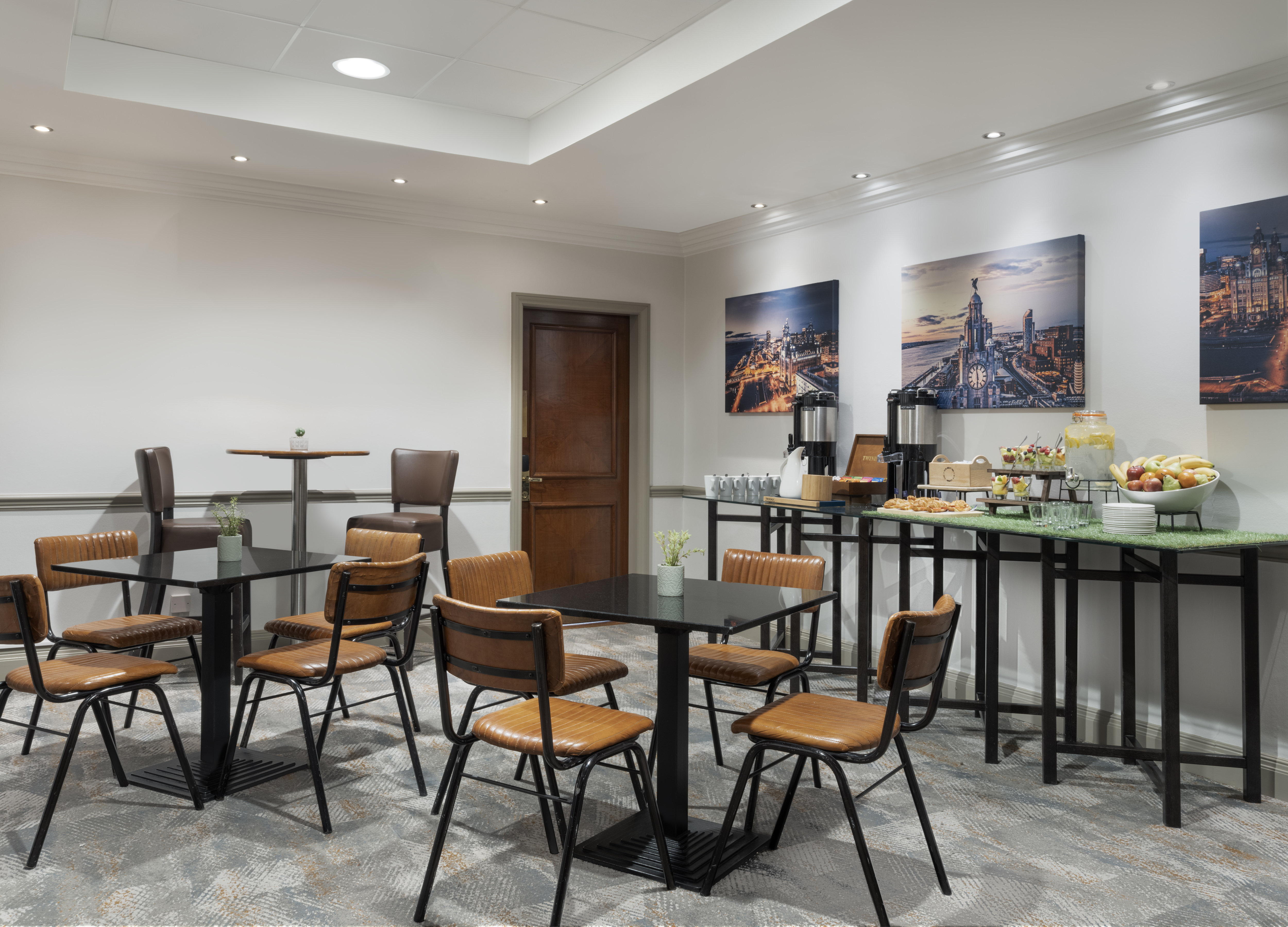 Walker Room at Delta Hotels Liverpool: modern meeting space for networking events.