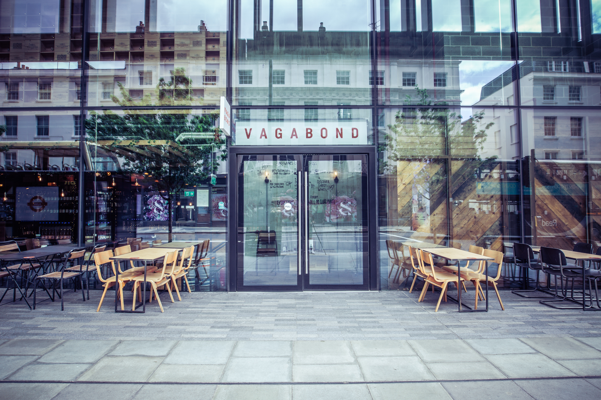 Modern glass venue in Vagabond Victoria, ideal for corporate and social events.