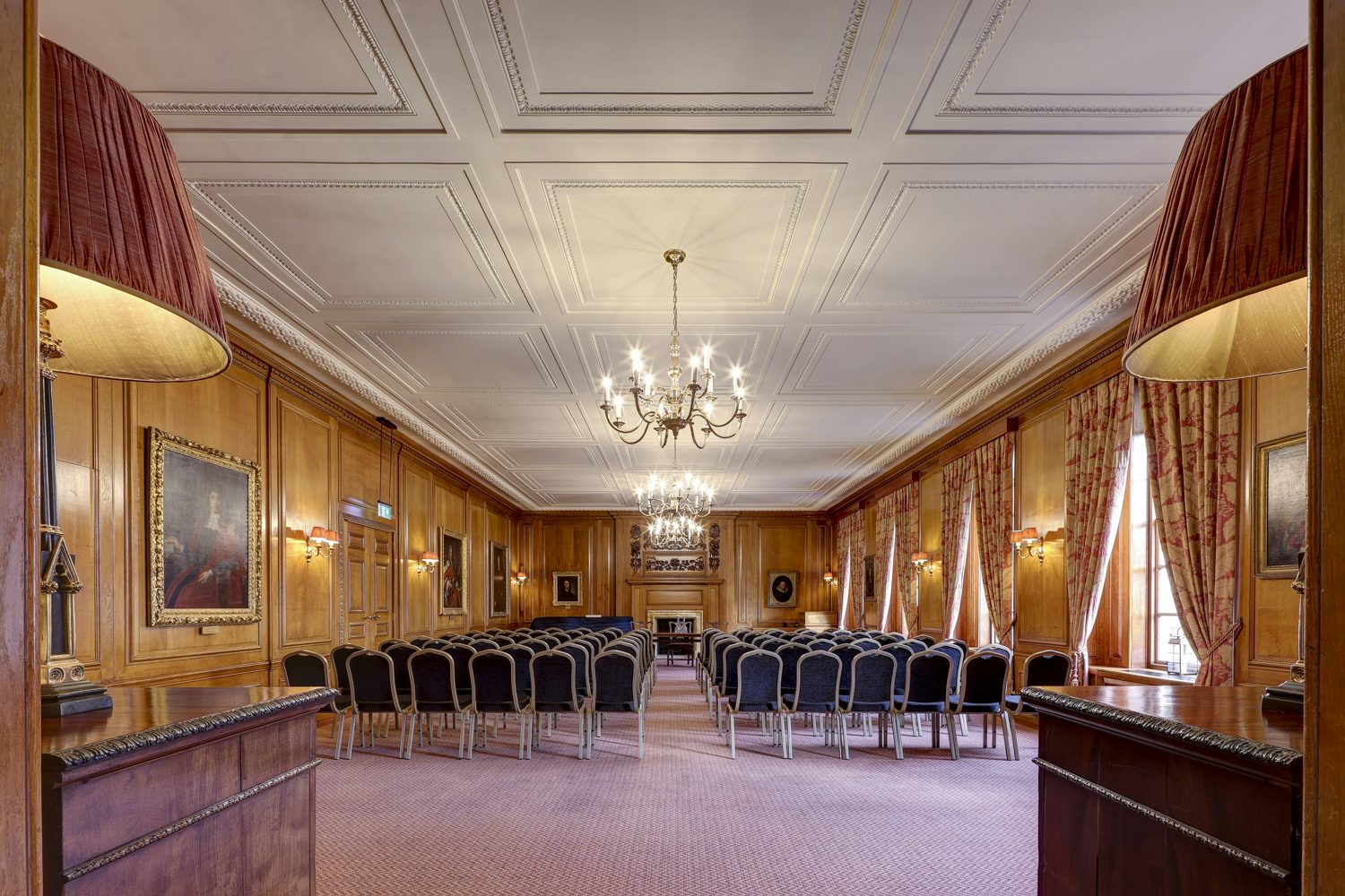 Parliament Chamber at The Inner Temple, elegant event space for corporate meetings.