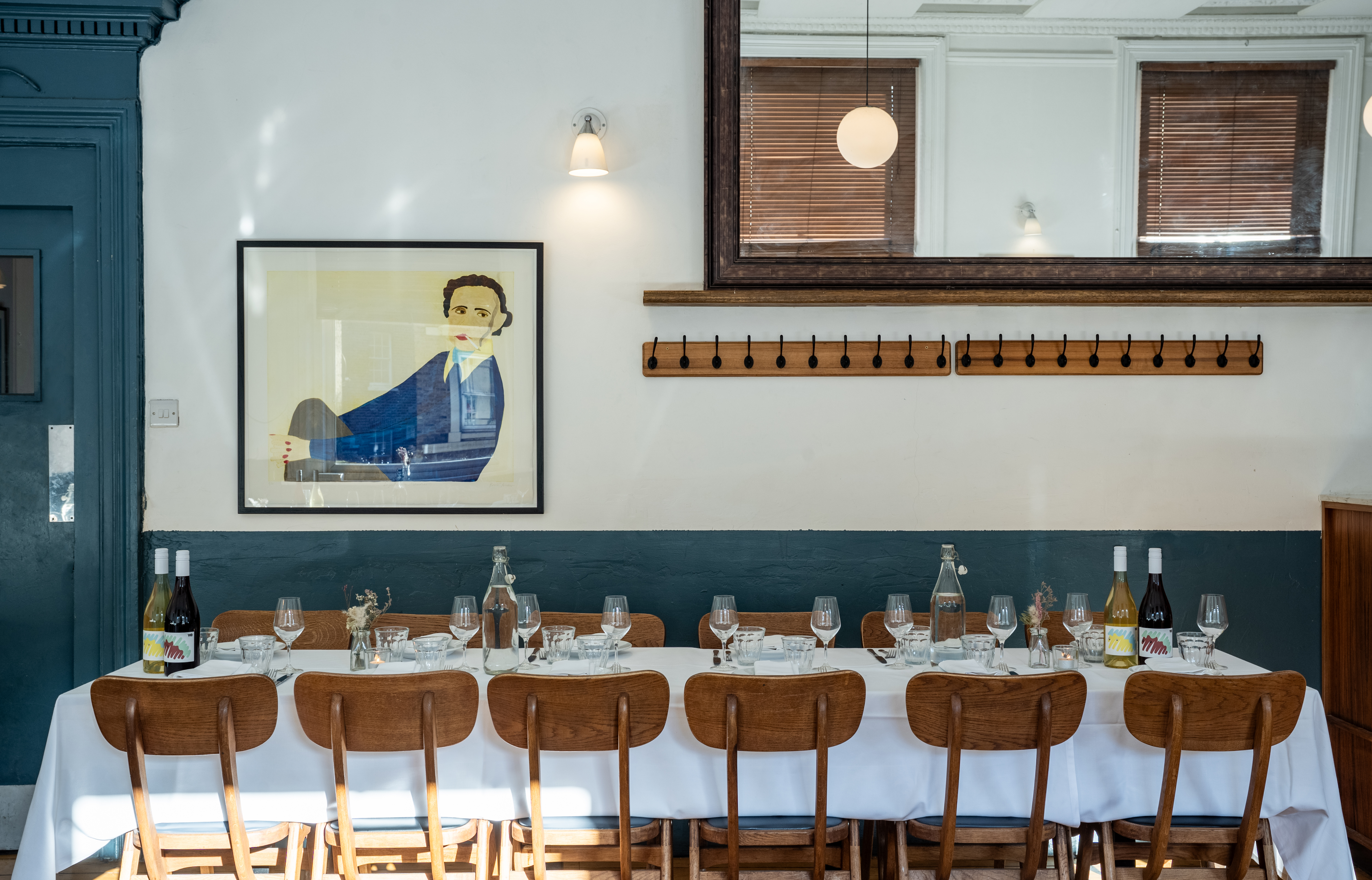 Elegant dining space at The Camberwell Arms for intimate gatherings and corporate dinners.