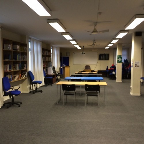 Versatile meeting space in ITC Centre, ideal for workshops and training sessions.