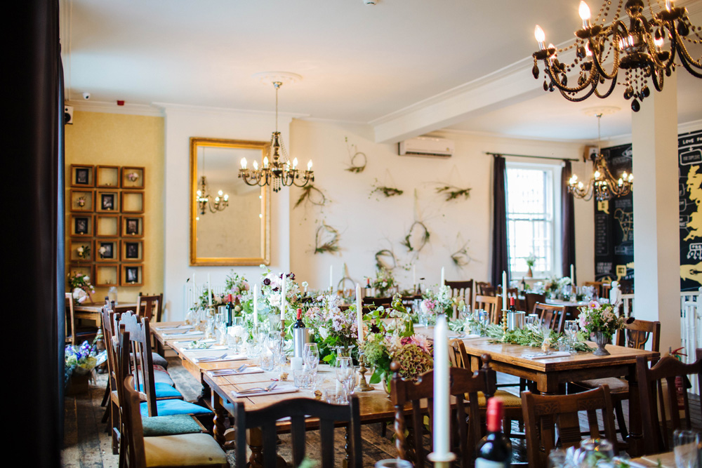 Elegant dining space at The Prince Albert Camden, perfect for weddings and events.