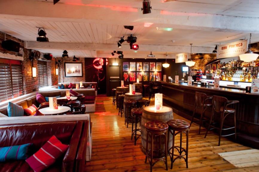 Stylish El Atico venue in Leeds, perfect for intimate gatherings and networking events.
