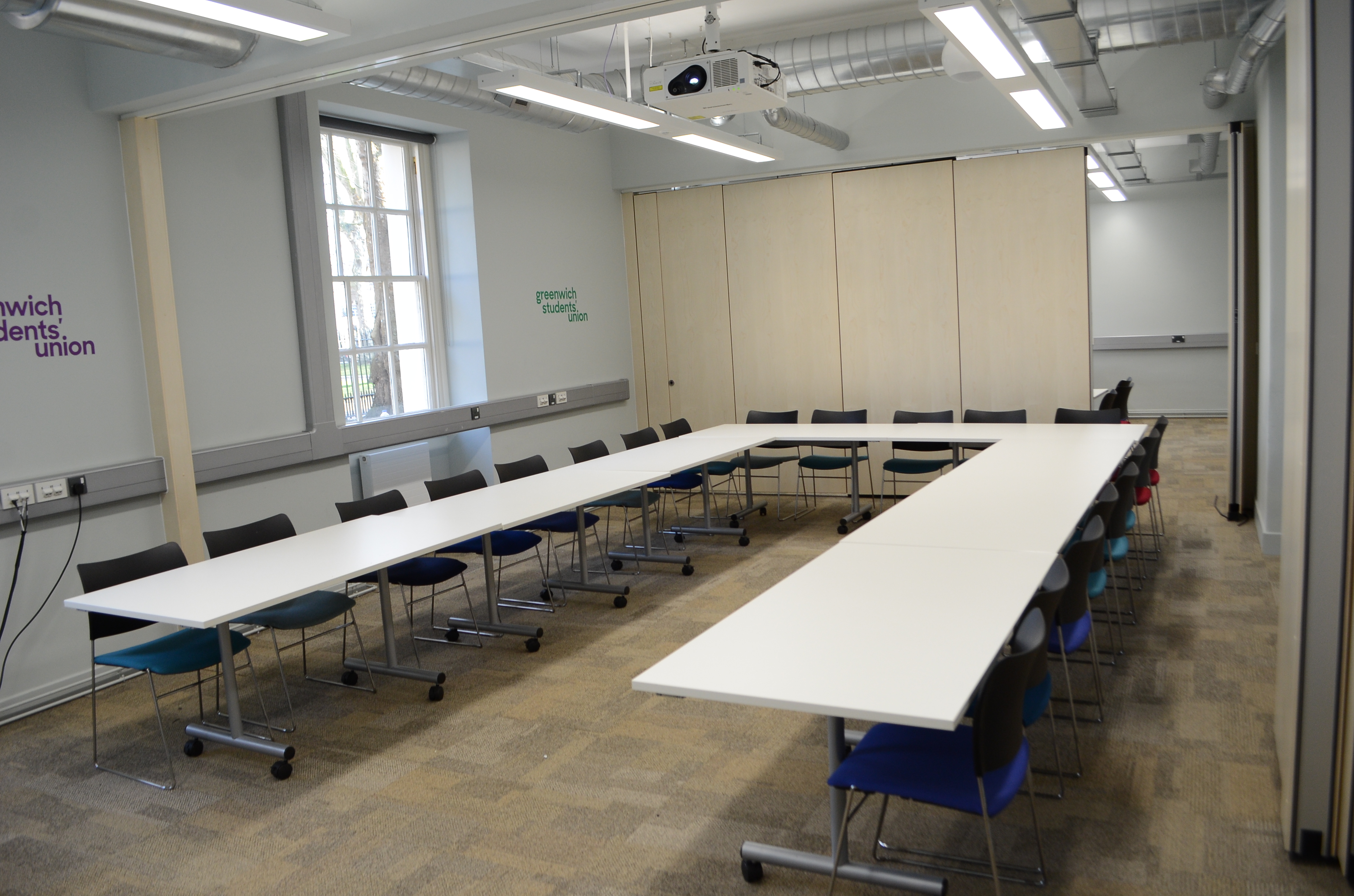 Board Room in Dreadnought with long table, ideal for meetings and workshops.