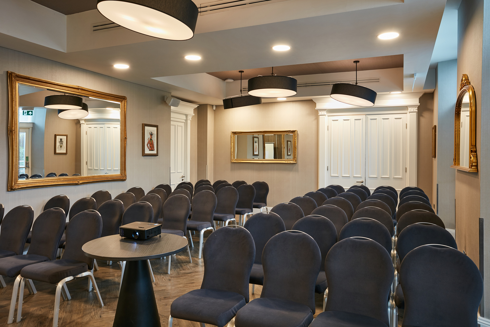 Meeting room at Oddfellows On The Park, modern design, ideal for workshops and presentations.