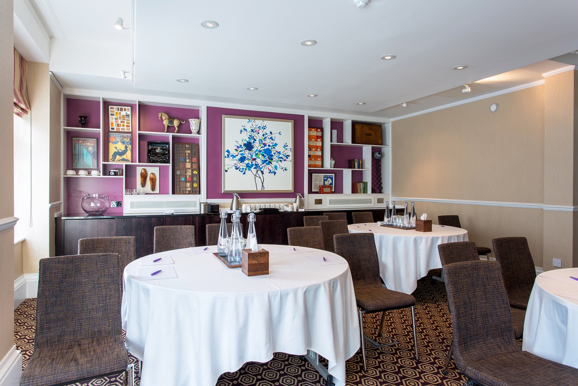 Victoria Suite at St Ermin’s Hotel, elegant meeting room for workshops and conferences.