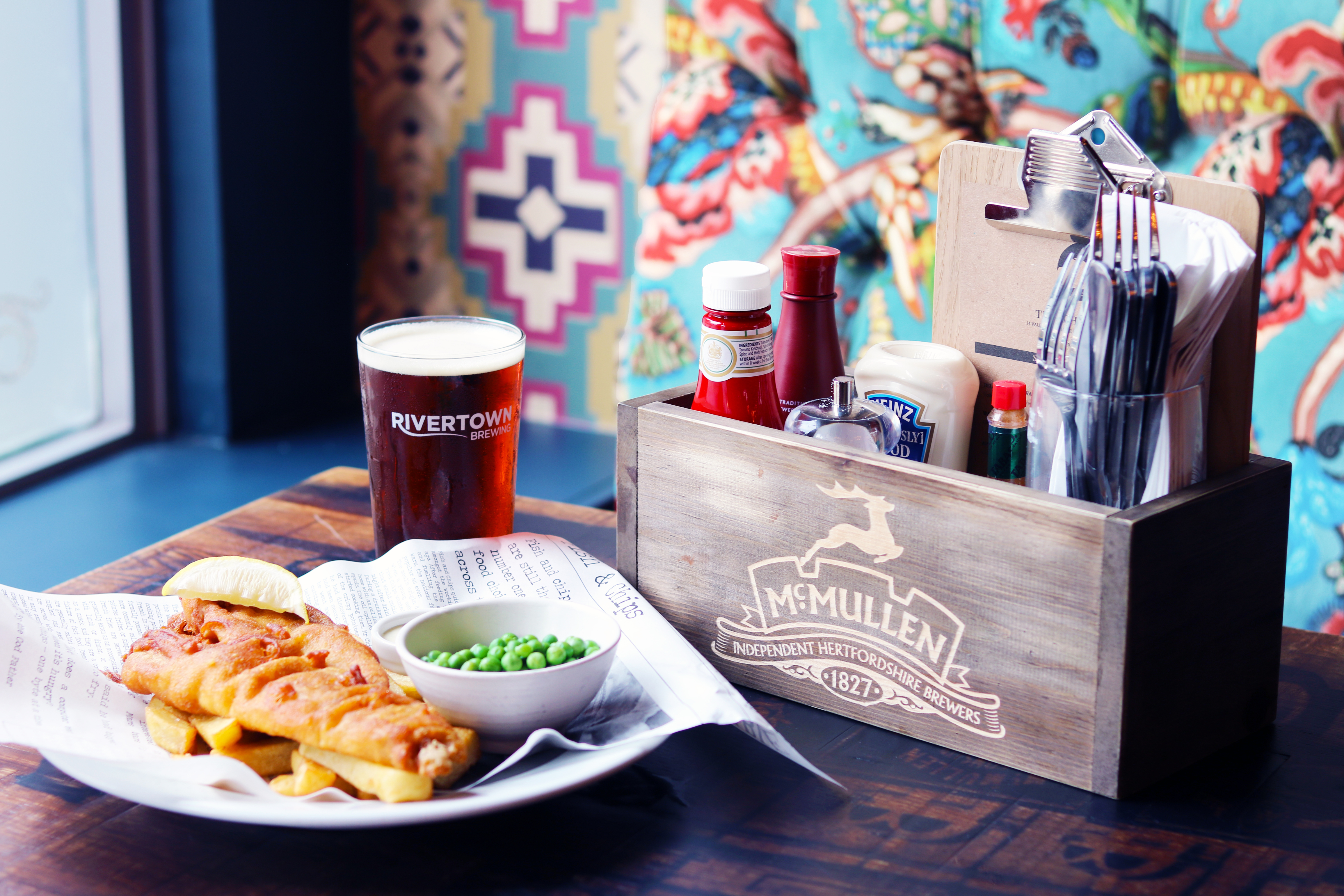 Dining setup at Pimlico Corner, ideal for casual meetings and networking events.