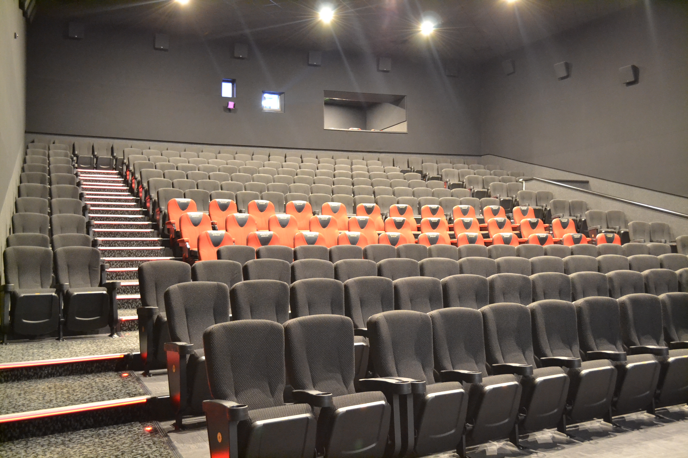 Modern Cineworld Wembley Screen 7 with tiered seating for corporate events and film screenings.