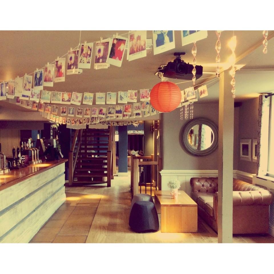 Function Room at The Lyttelton Arms, cozy seating for intimate gatherings and celebrations.