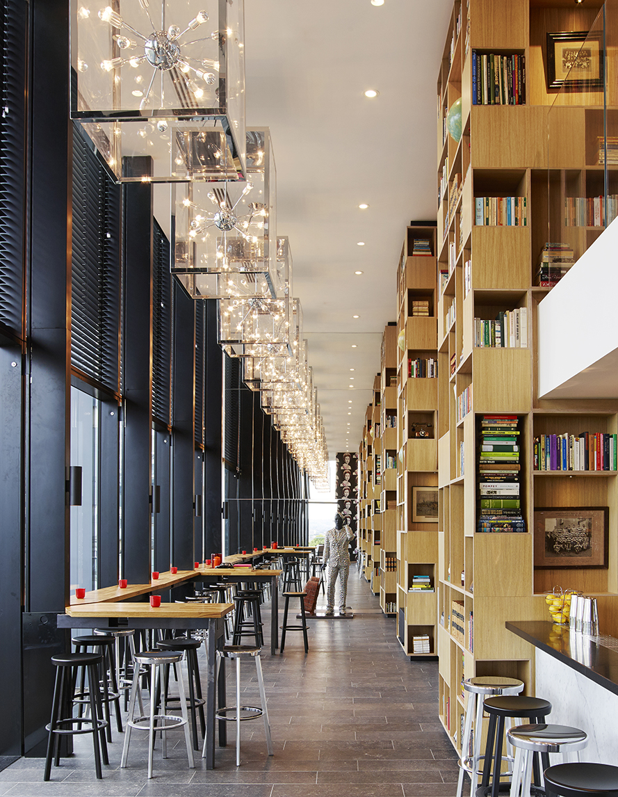 Modern event space in cloudM Tower, London with elegant lighting and flexible setup.