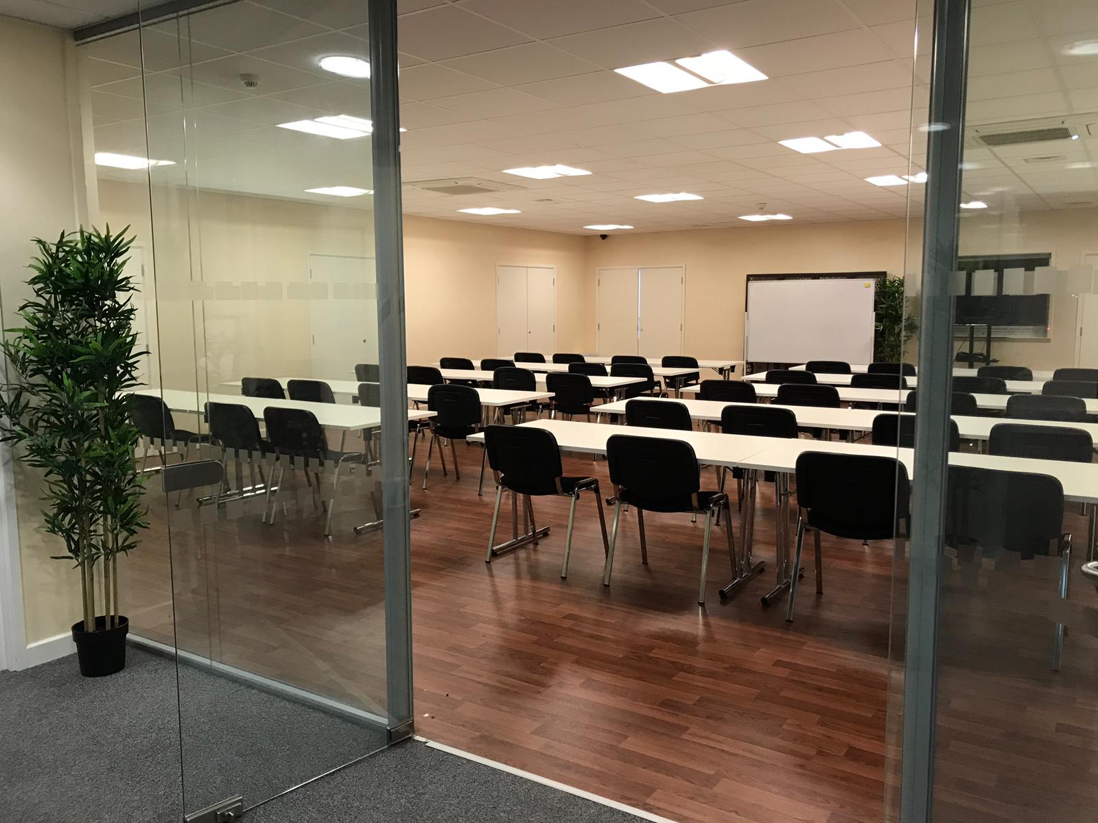 Conference Hall Room at The Dockside, versatile space for corporate events and training.