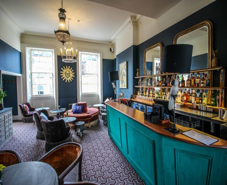 Stylish lounge at The Lillie Langtry, ideal for intimate meetings and networking events.