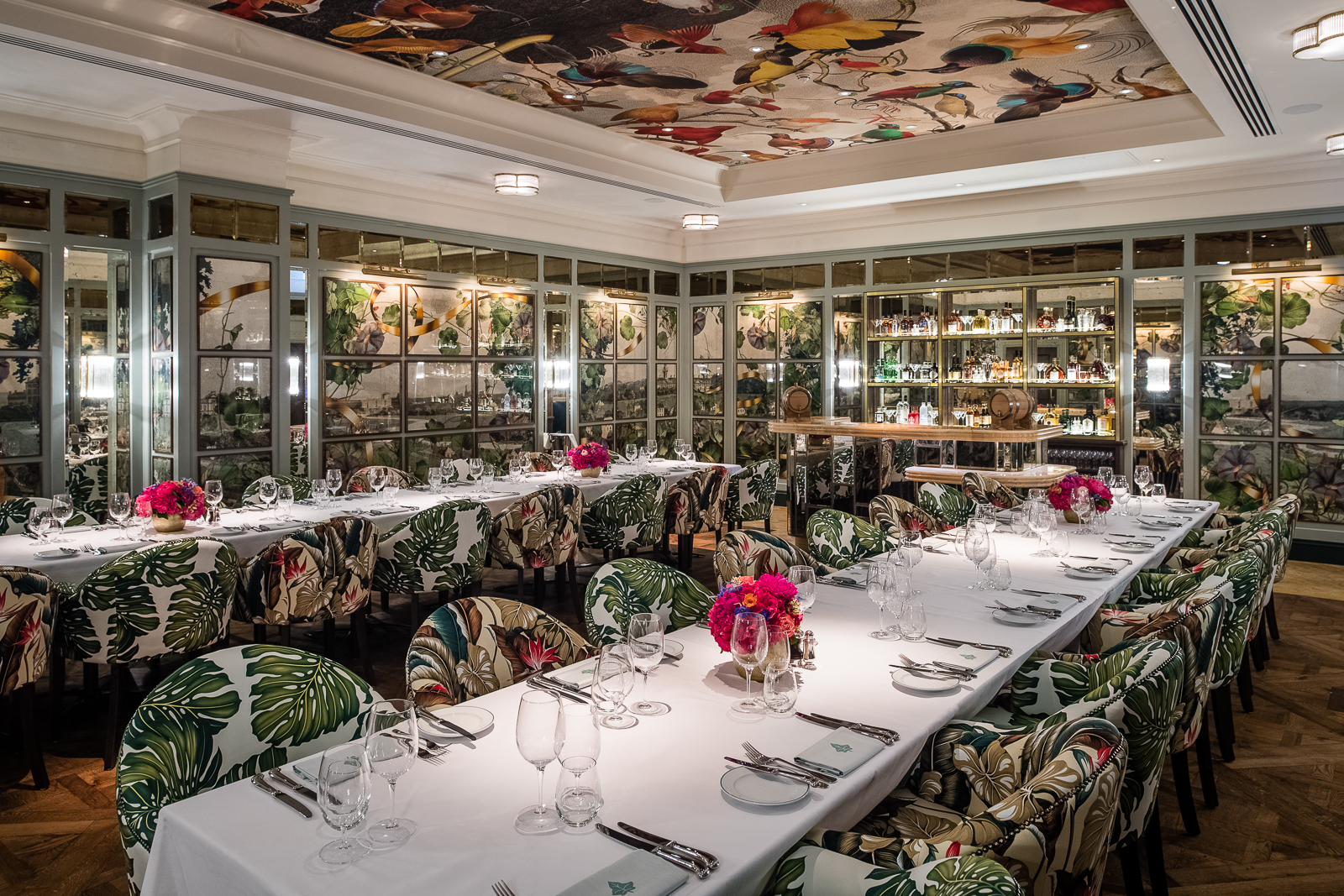 Elegant dining space in The Jonathan Swift room, perfect for corporate events and gatherings.